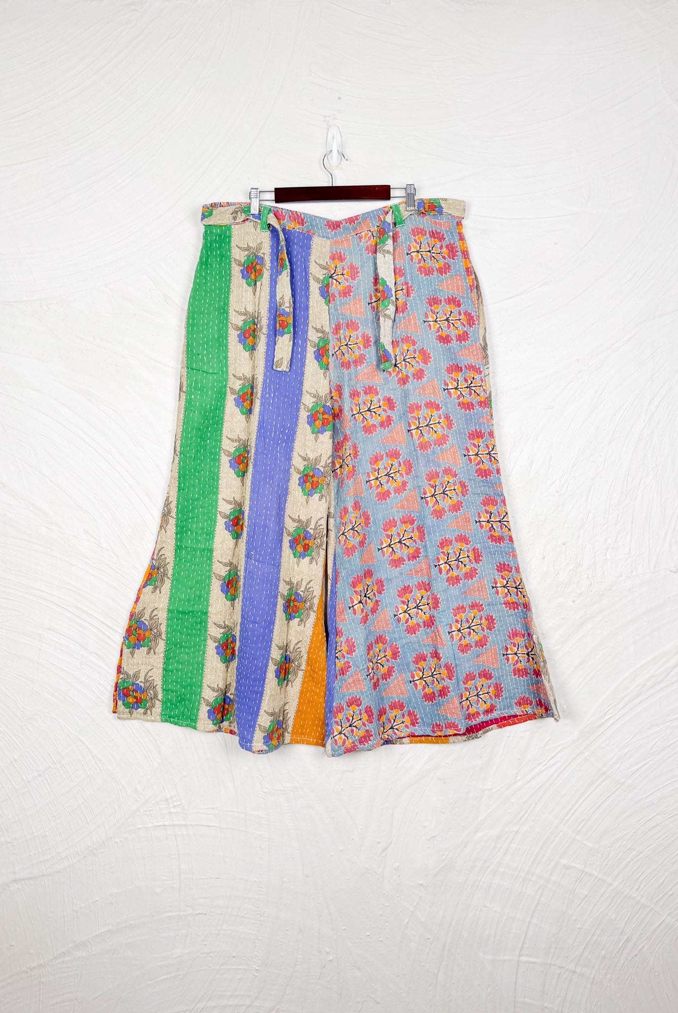 Abstract Print Pants - Love Protect Sustain