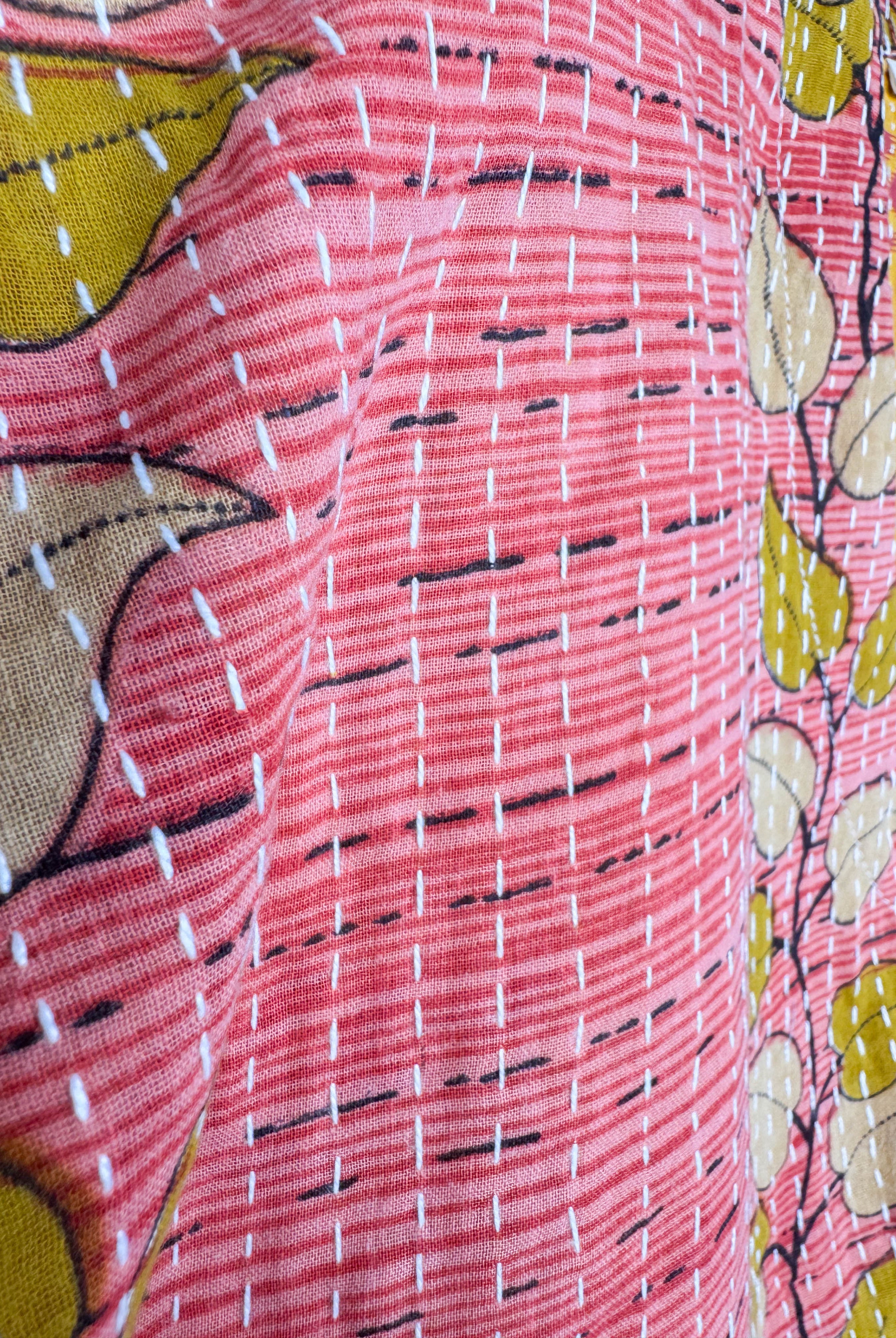 Artisan Kantha top - Love Protect Sustain