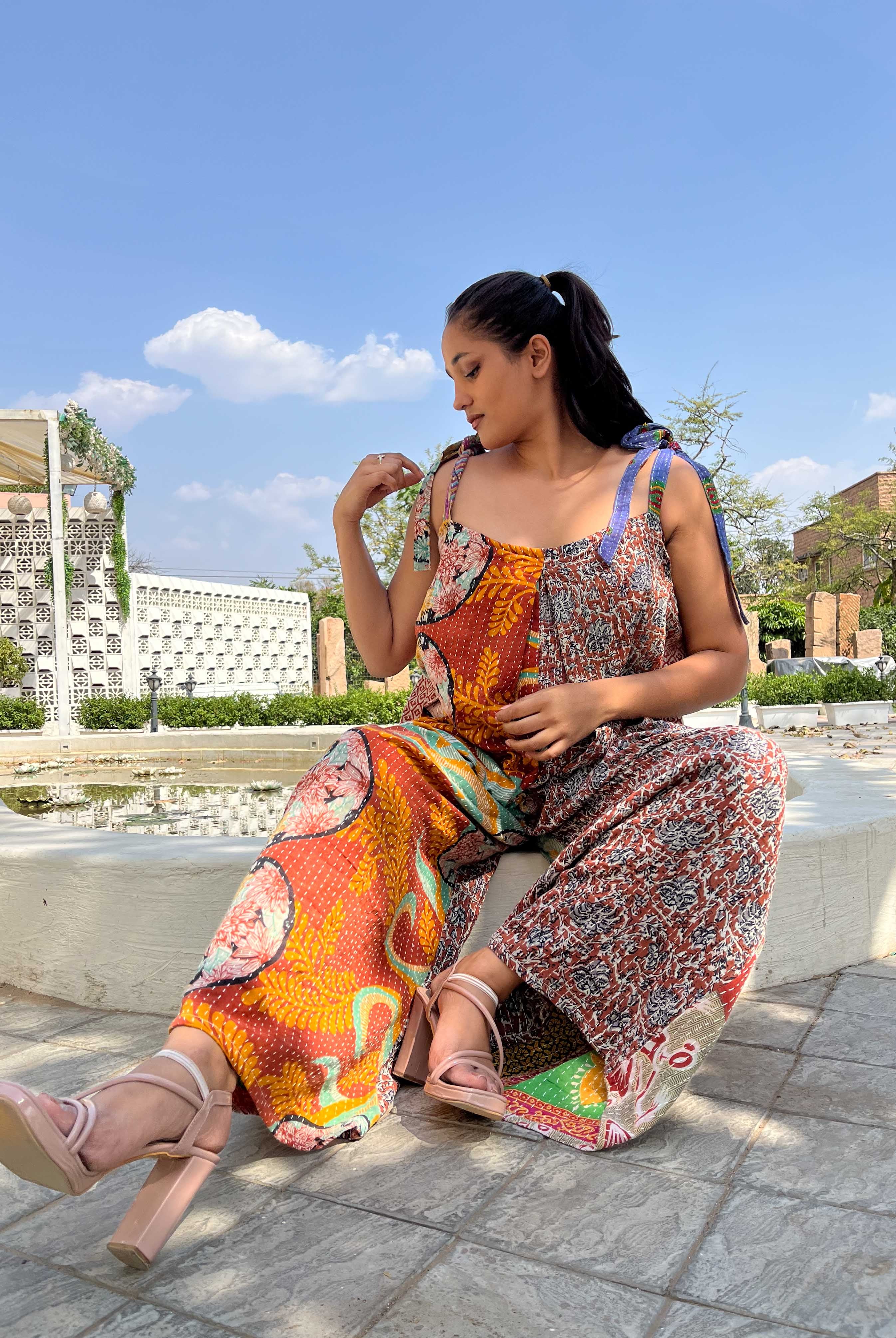 BOHO MOTHER JUMPSUIT - Love Protect Sustain