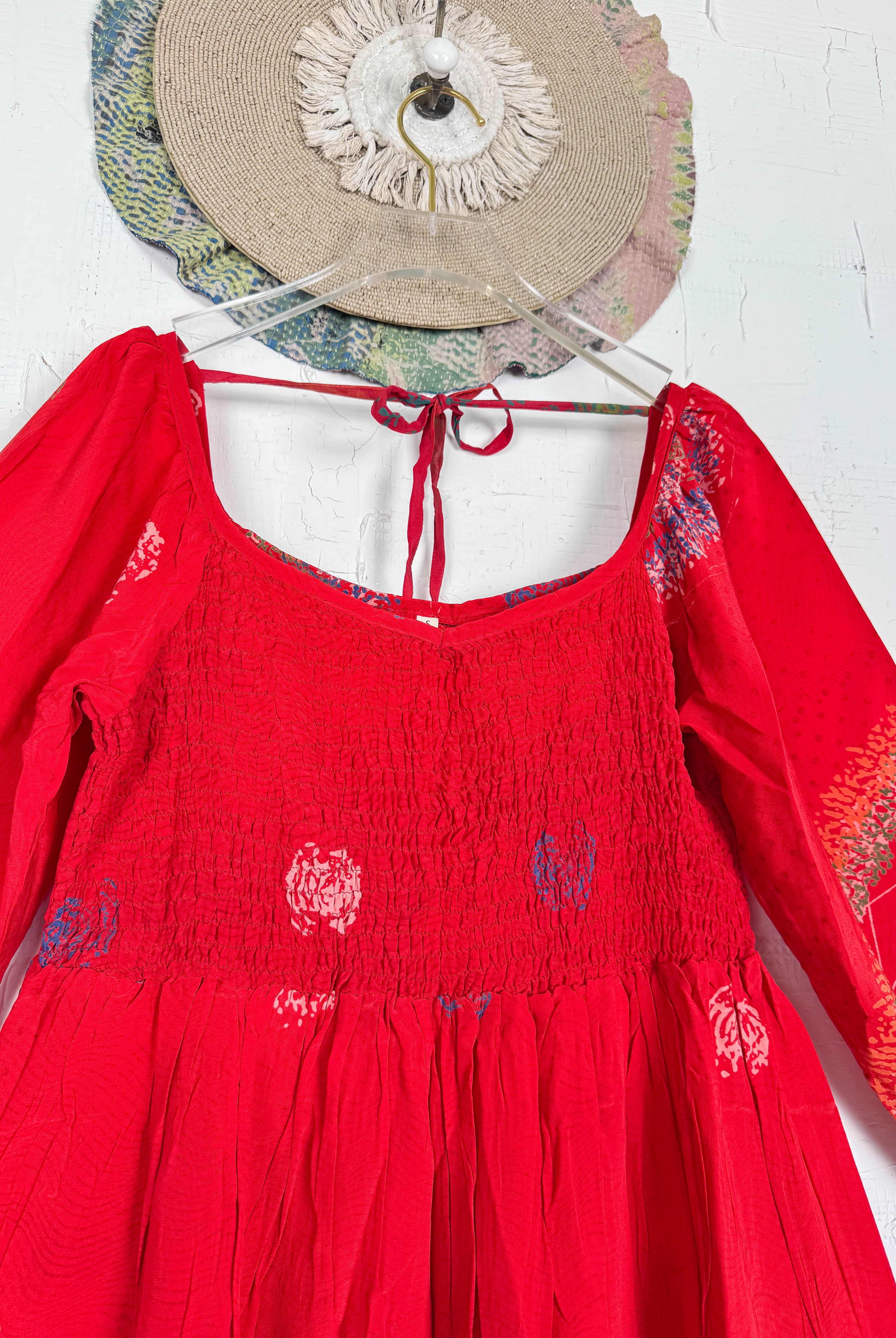 Balloon Sleeve Dress - Love Protect Sustain