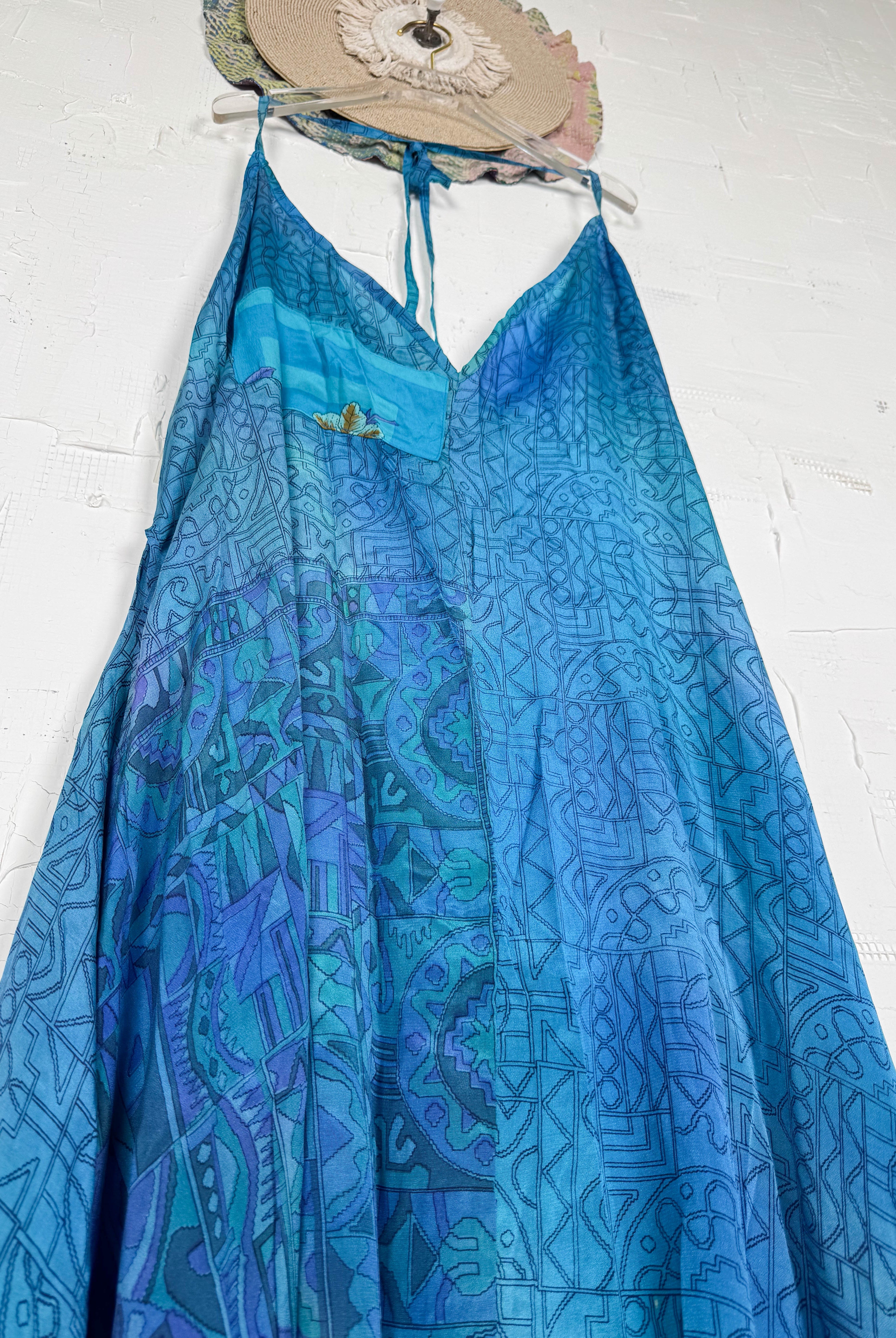 Beach Silk Dress - Love Protect Sustain