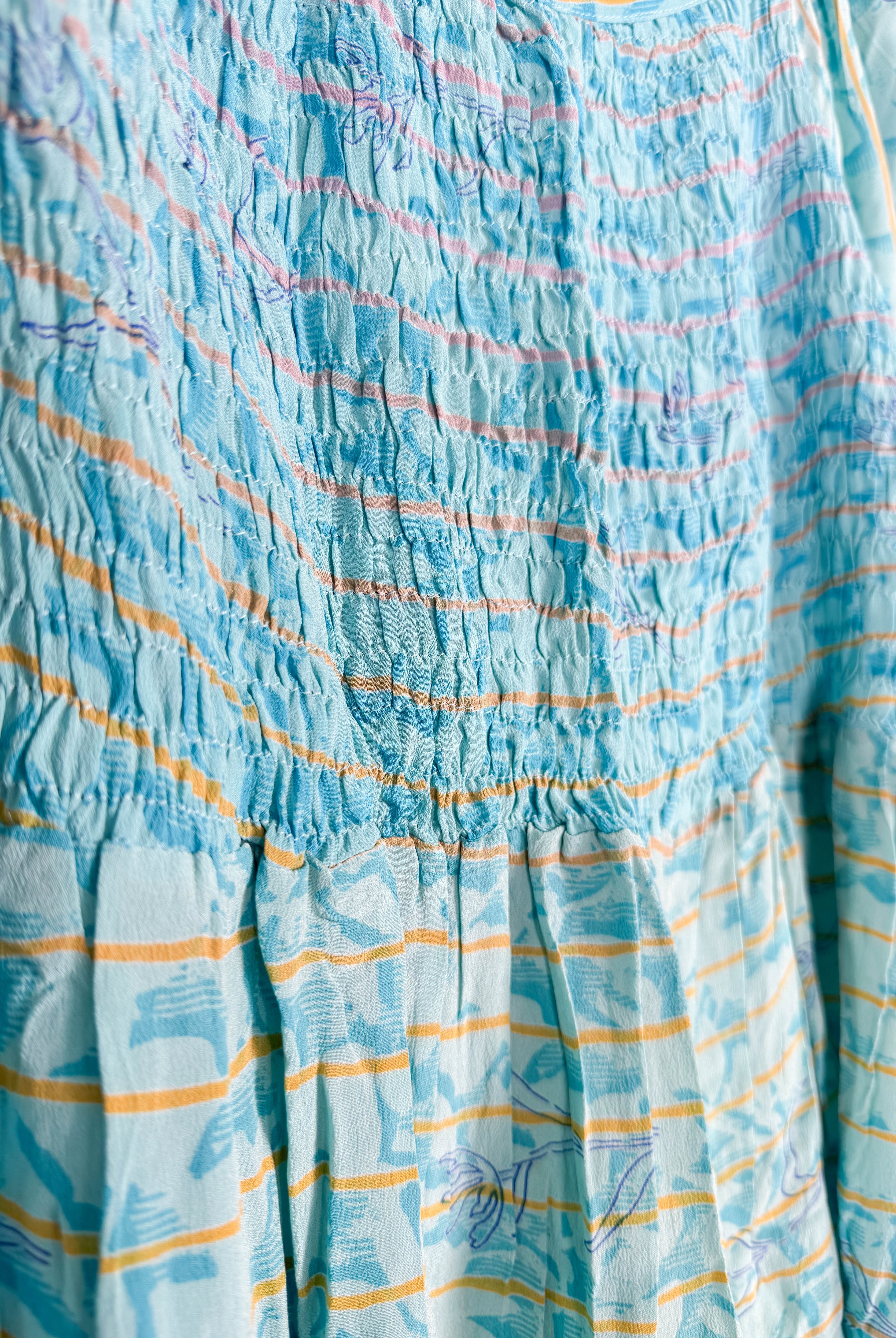 Beach Silk Dress - Love Protect Sustain