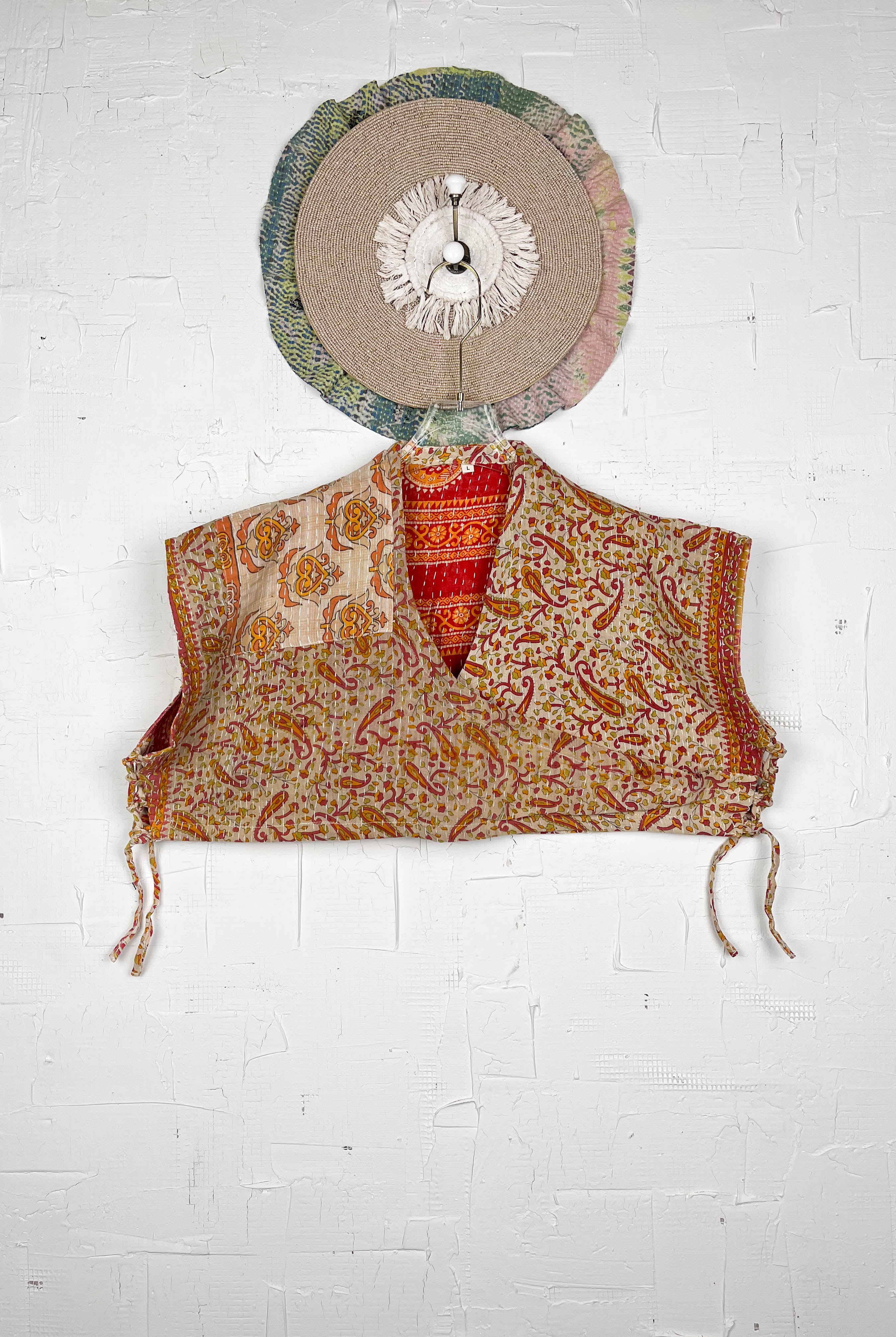 Beach crop top - Love Protect Sustain