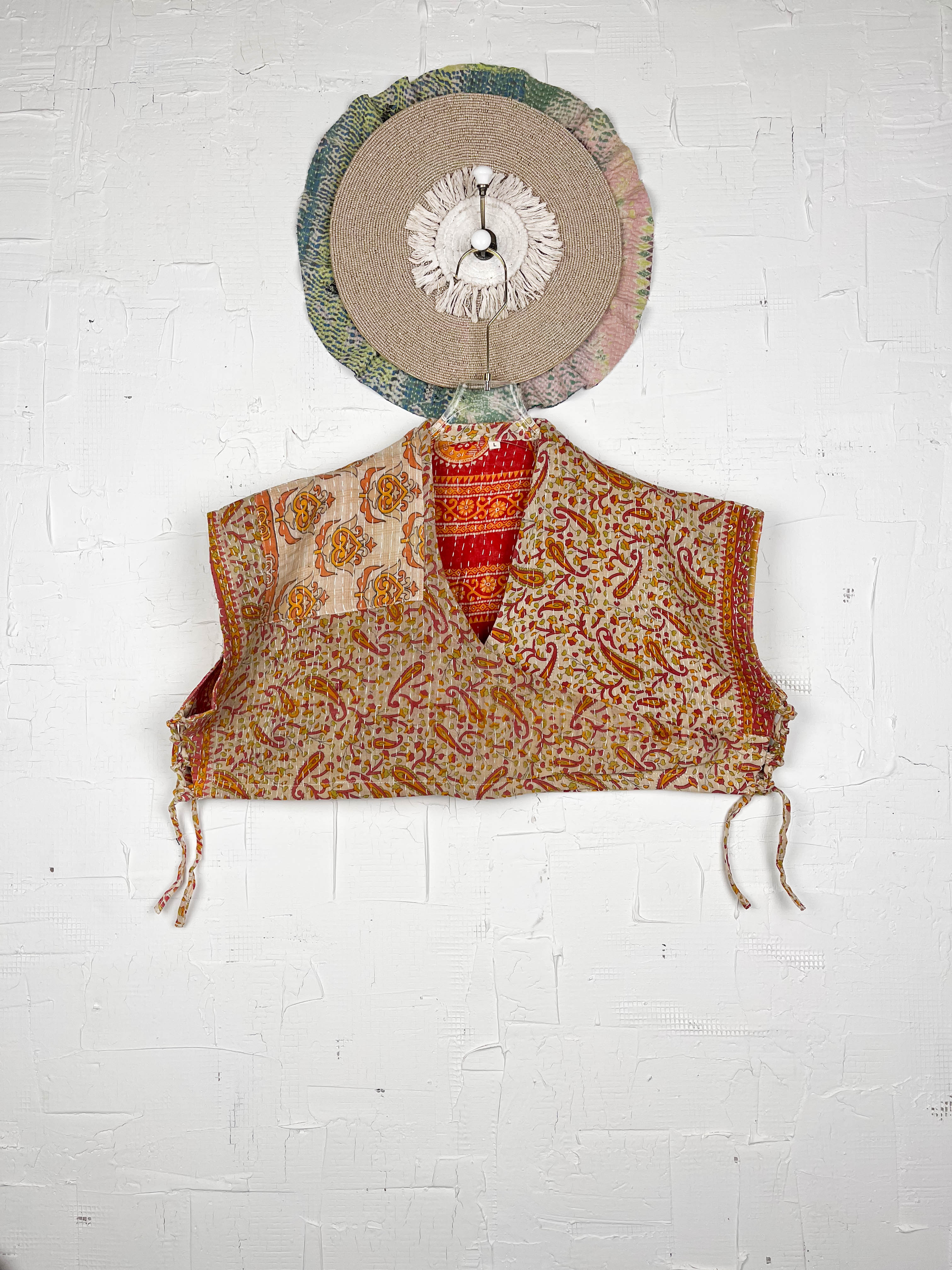 Beach crop top - Love Protect Sustain