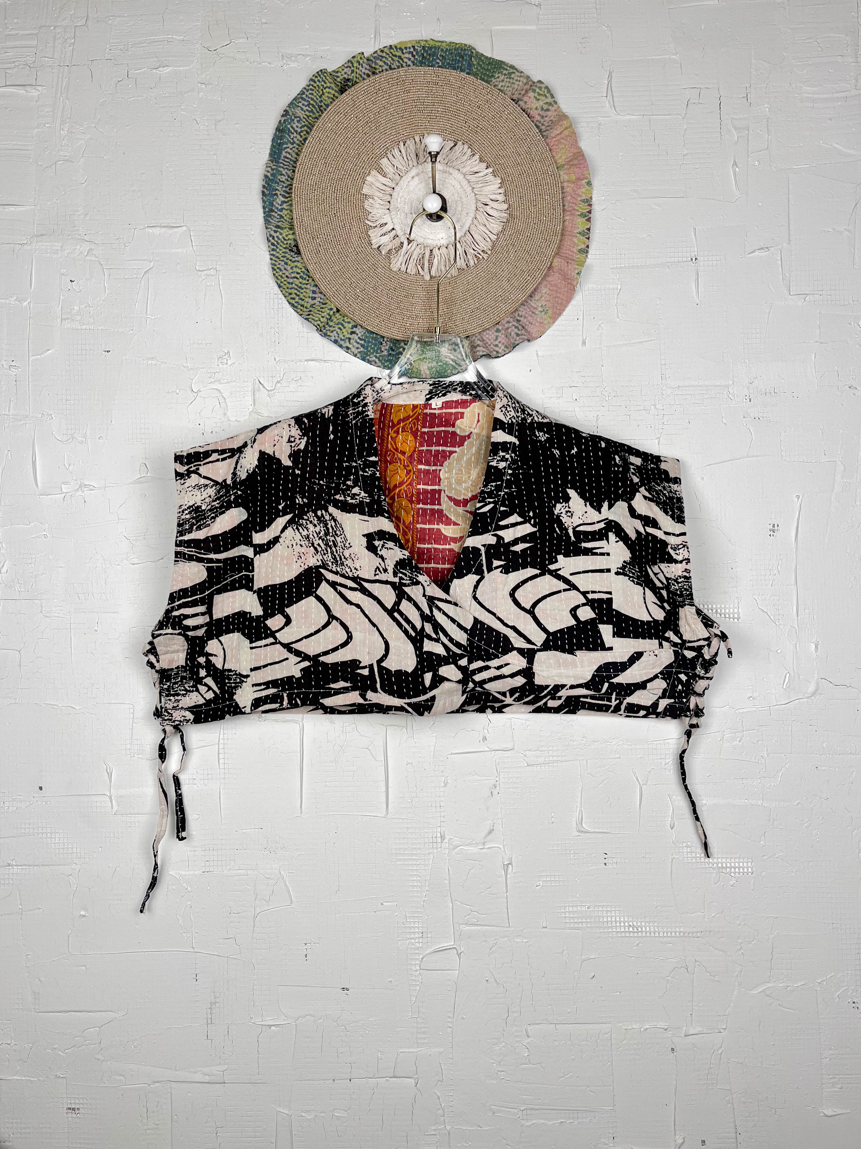 Beach crop top - Love Protect Sustain