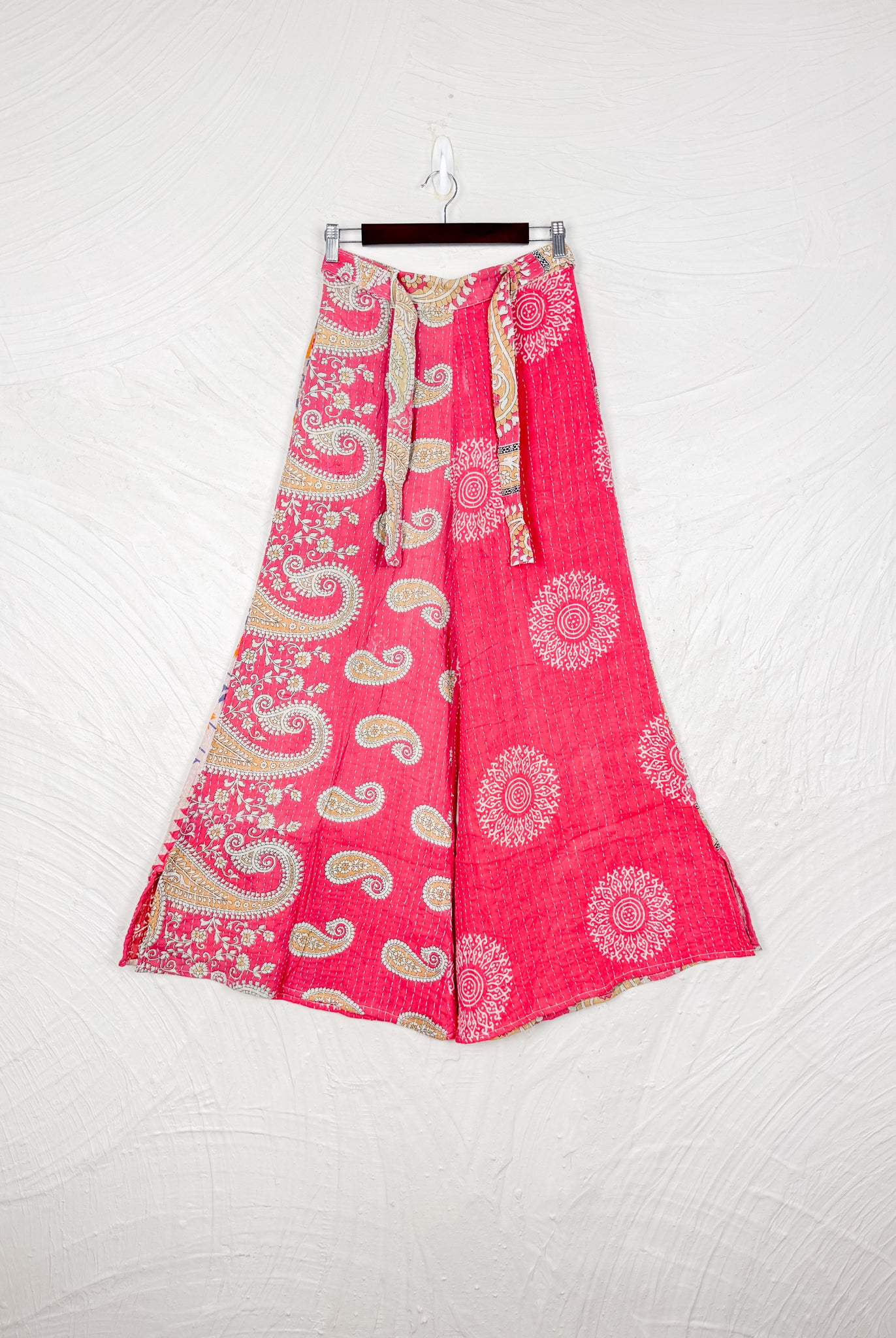 Big Paisley Print Pants - Love Protect Sustain