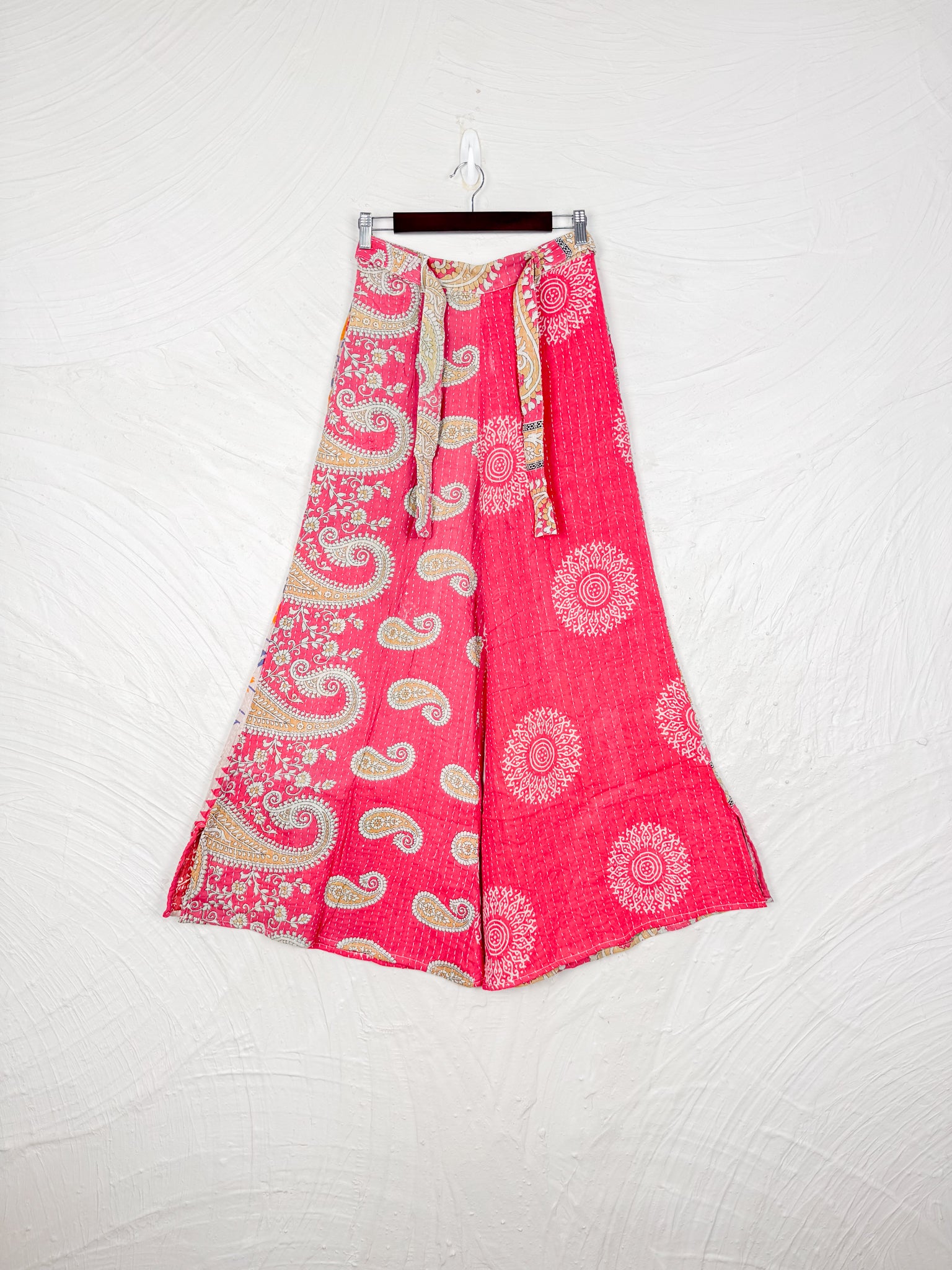Big Paisley Print Pants - Love Protect Sustain