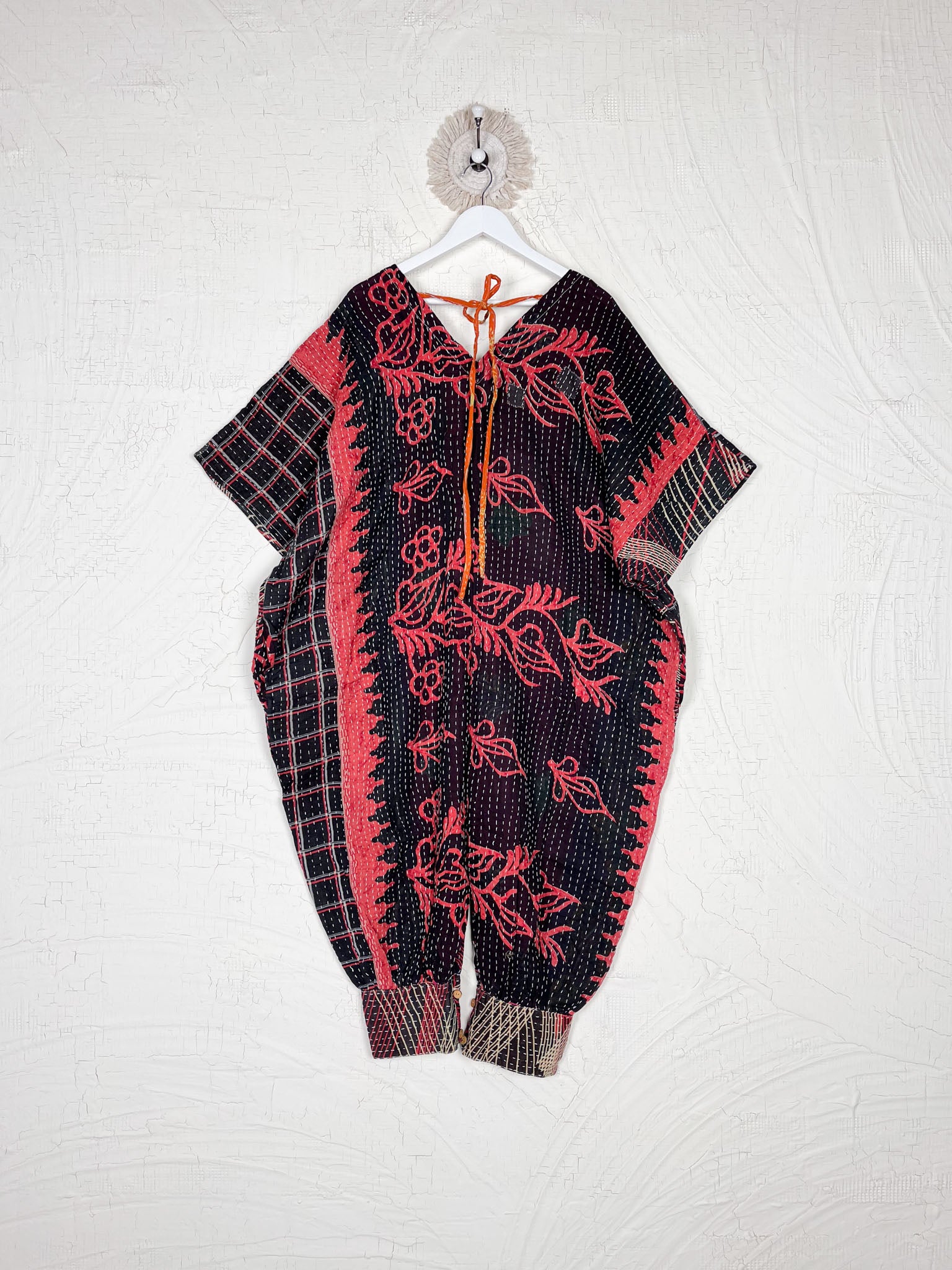 Black Bohemian jumpsuit - Love Protect Sustain