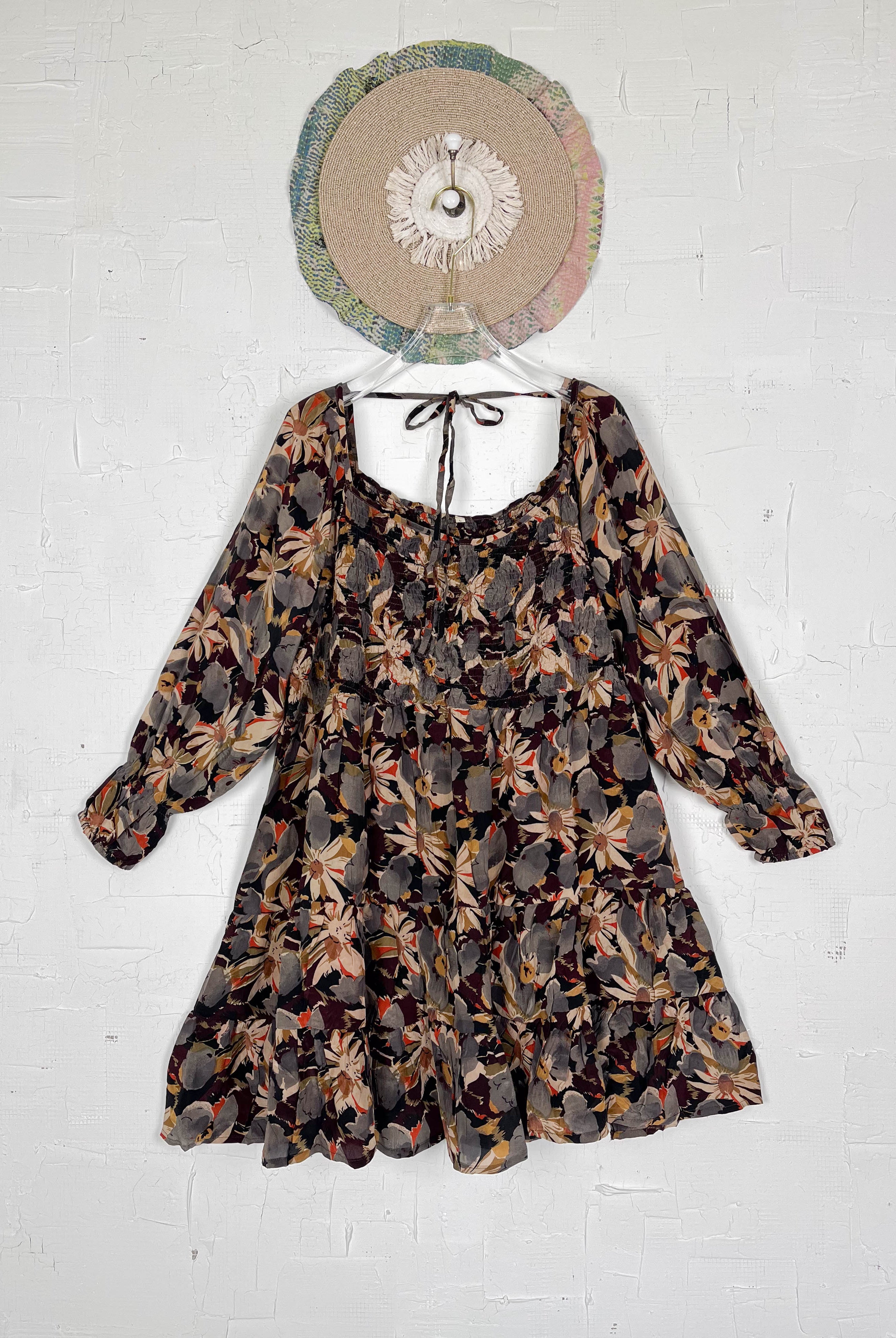 Black Boho Dress - Love Protect Sustain