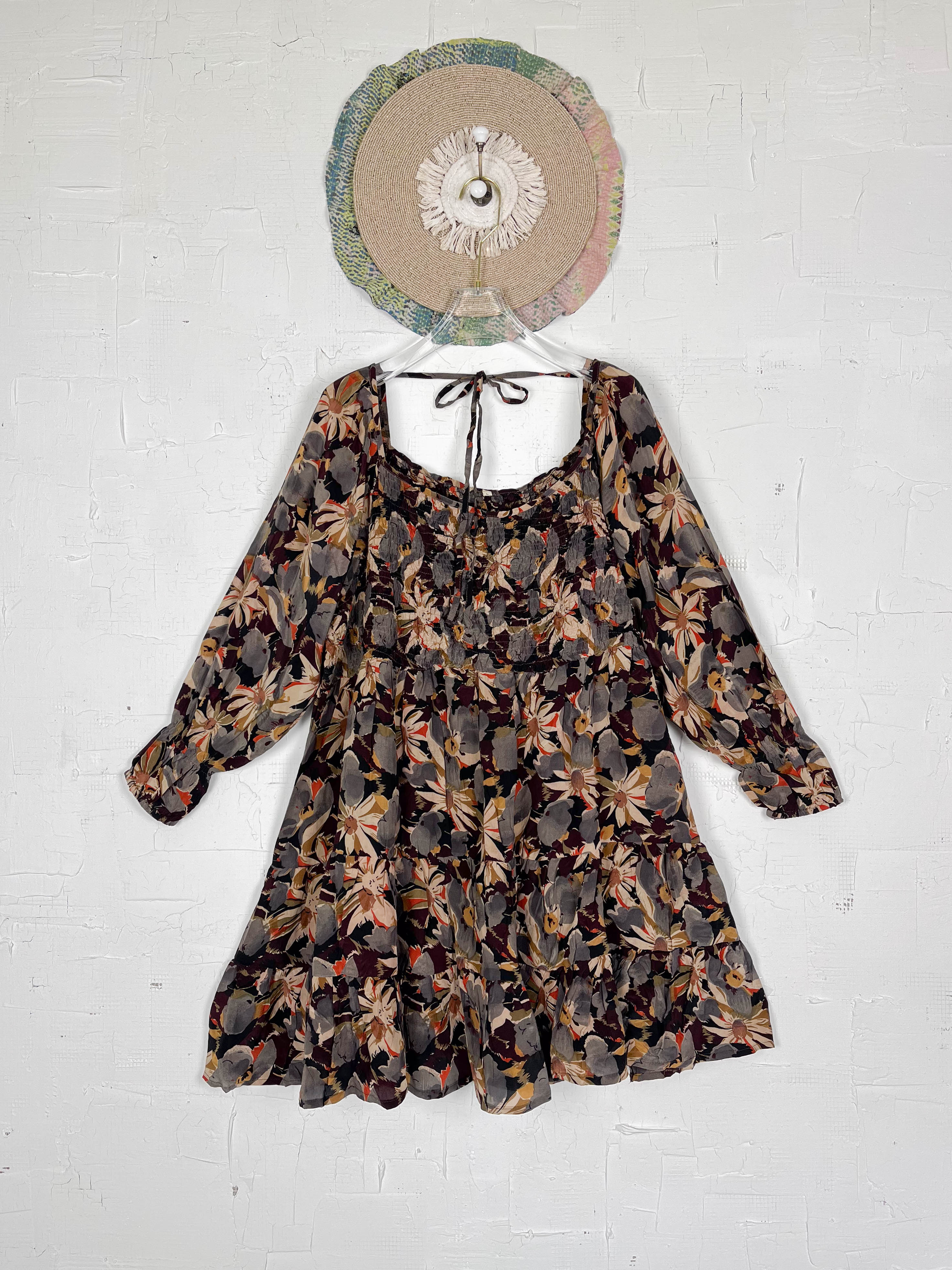 Black Boho Dress - Love Protect Sustain