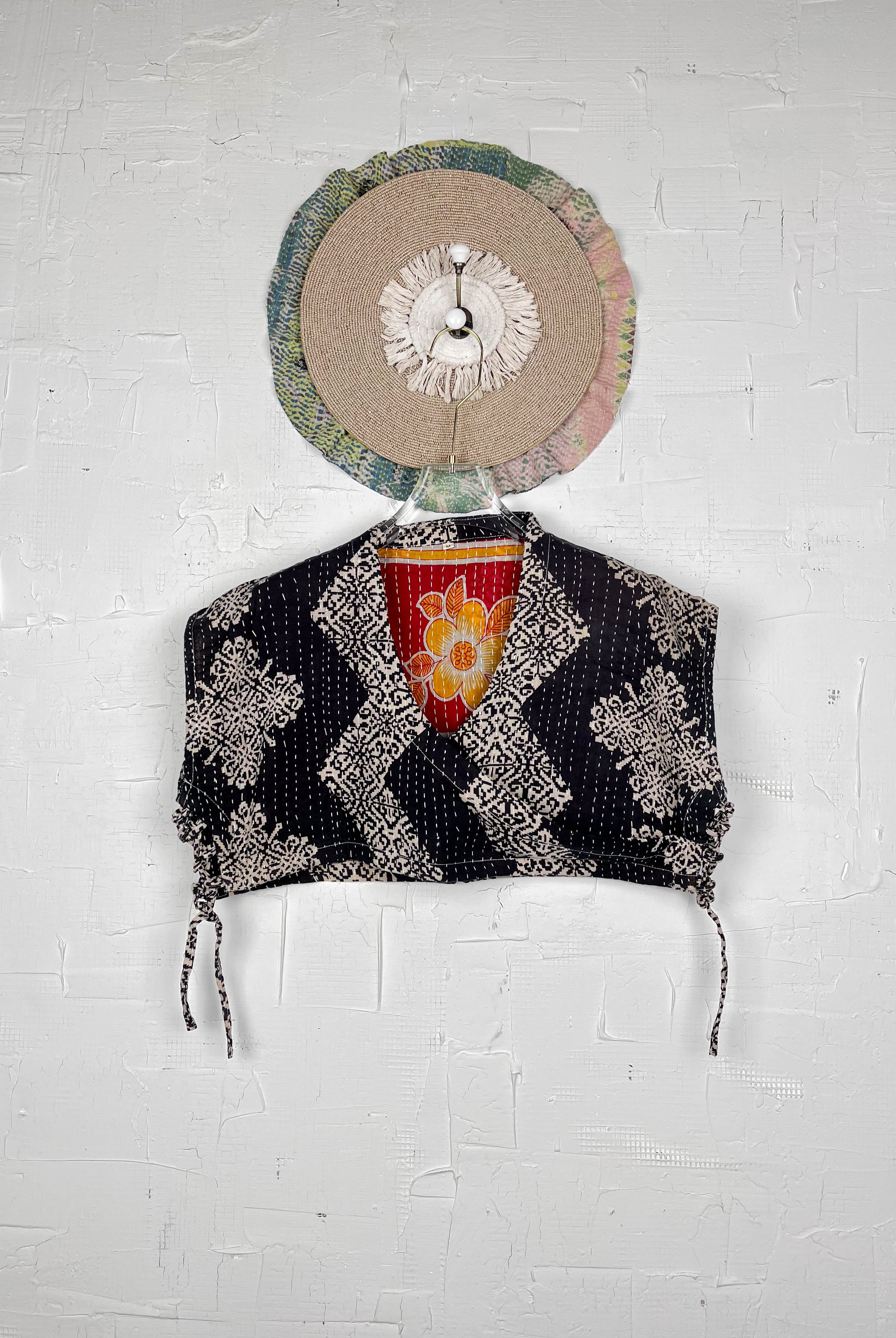 Black Mini Top - Love Protect Sustain