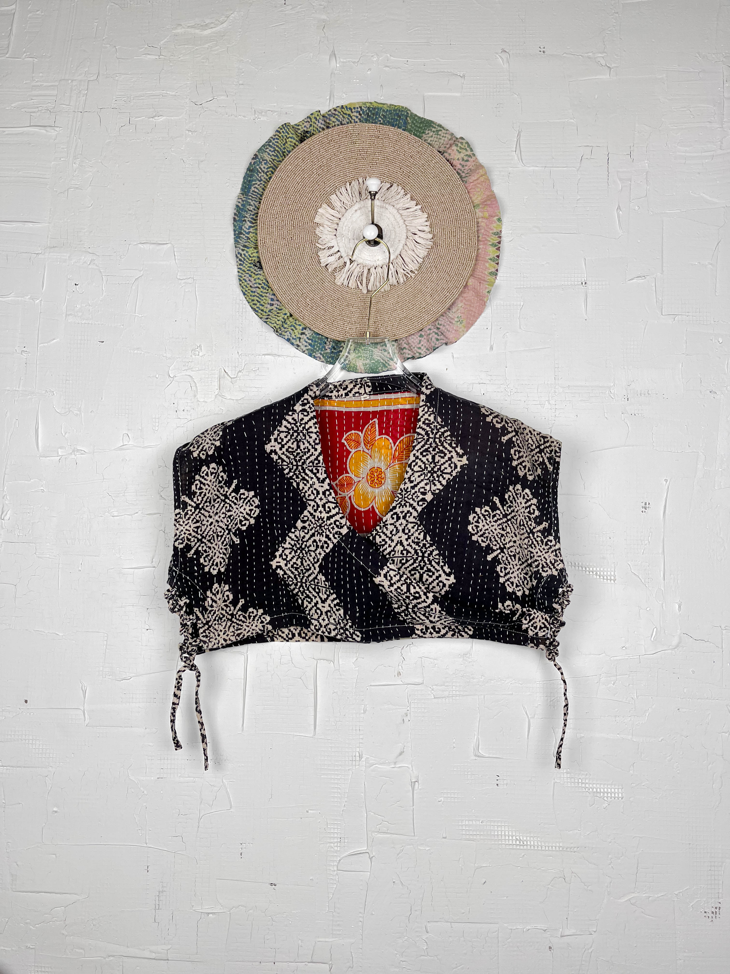 Black Mini Top - Love Protect Sustain