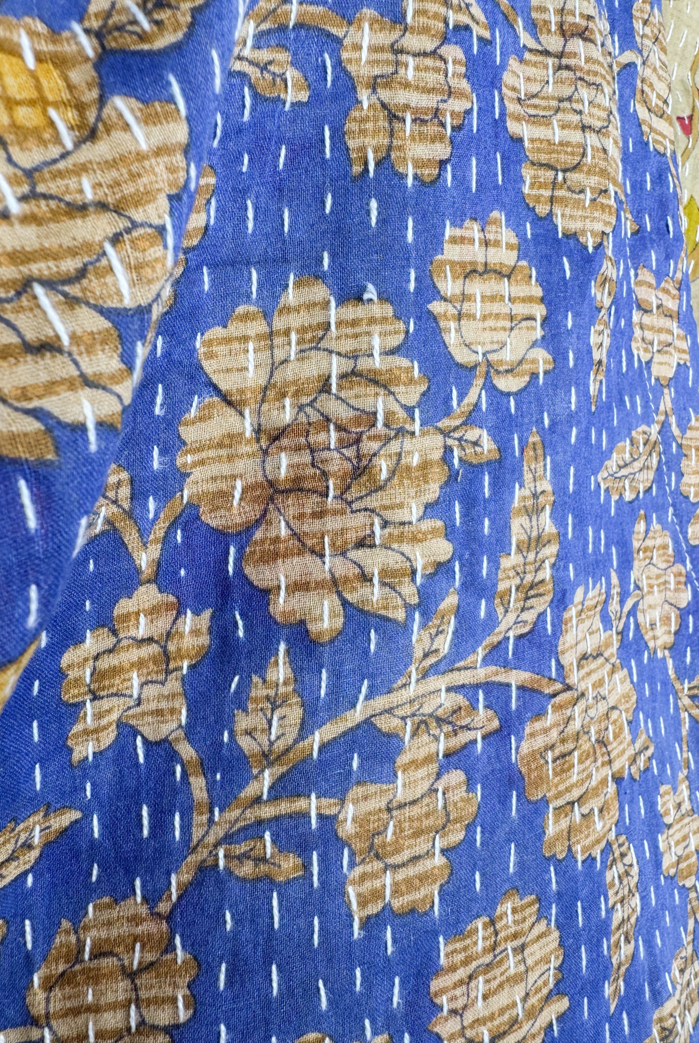 Blue Crop Top - Love Protect Sustain