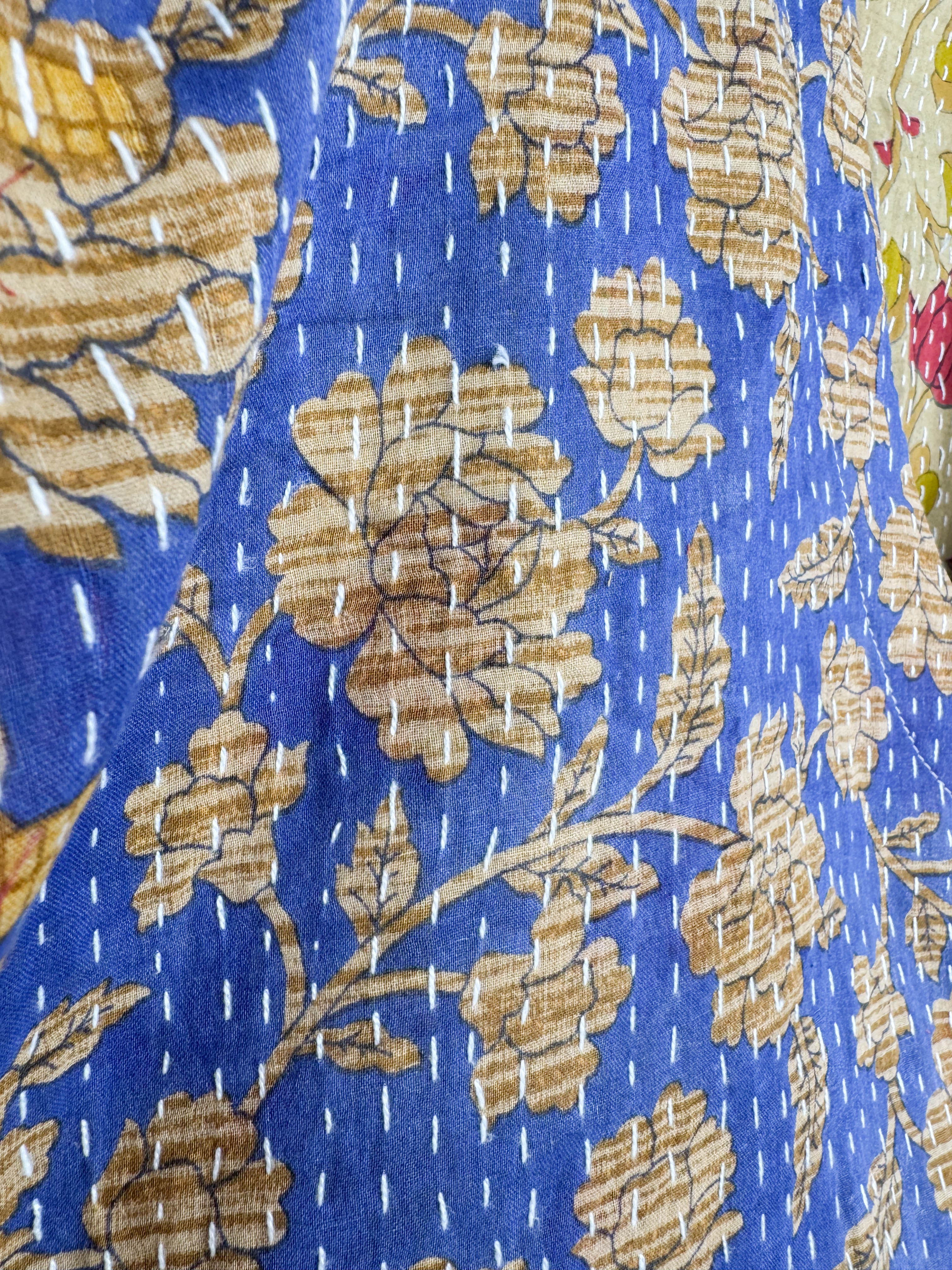 Blue Crop Top - Love Protect Sustain