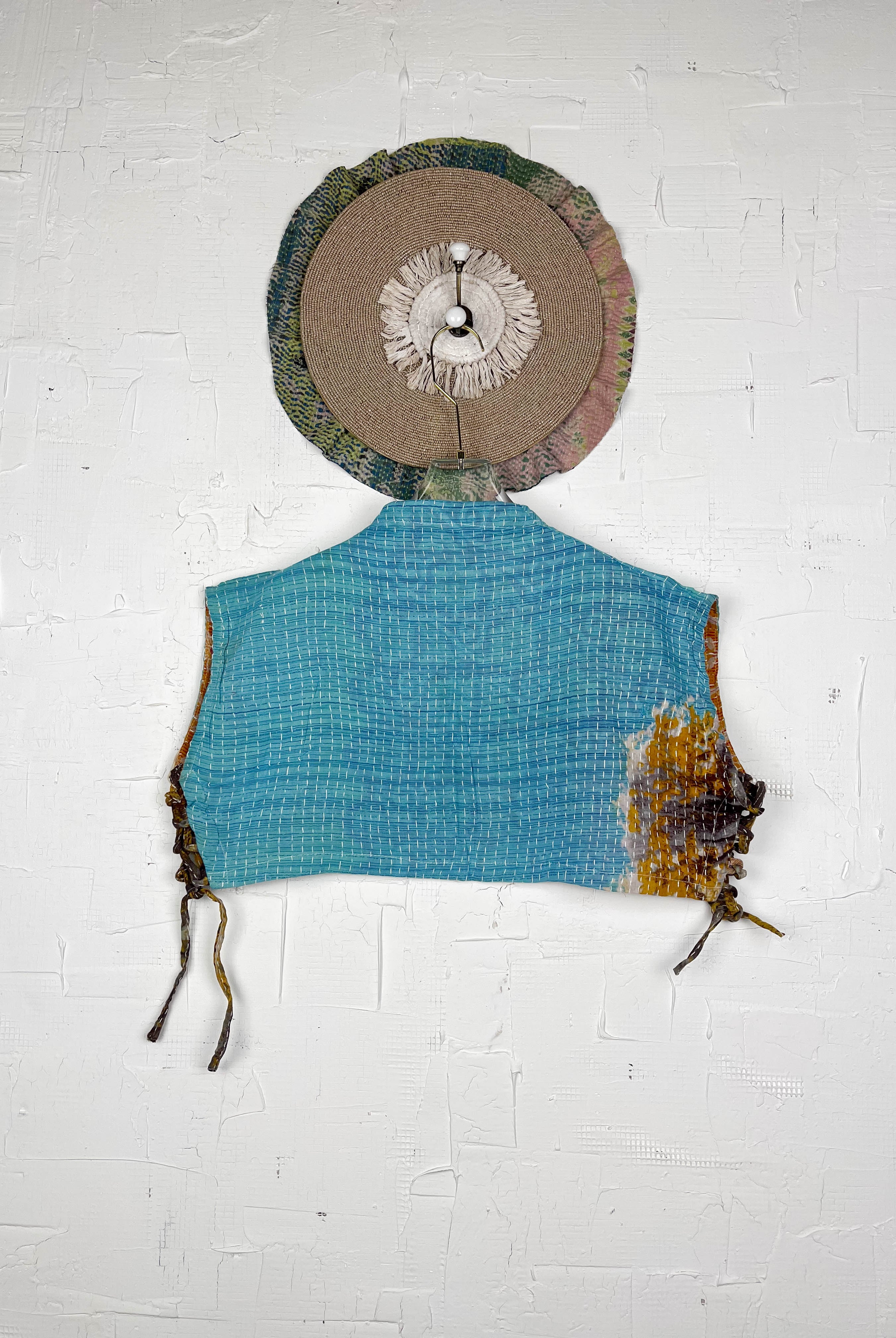 Blue Kantha Top - Love Protect Sustain