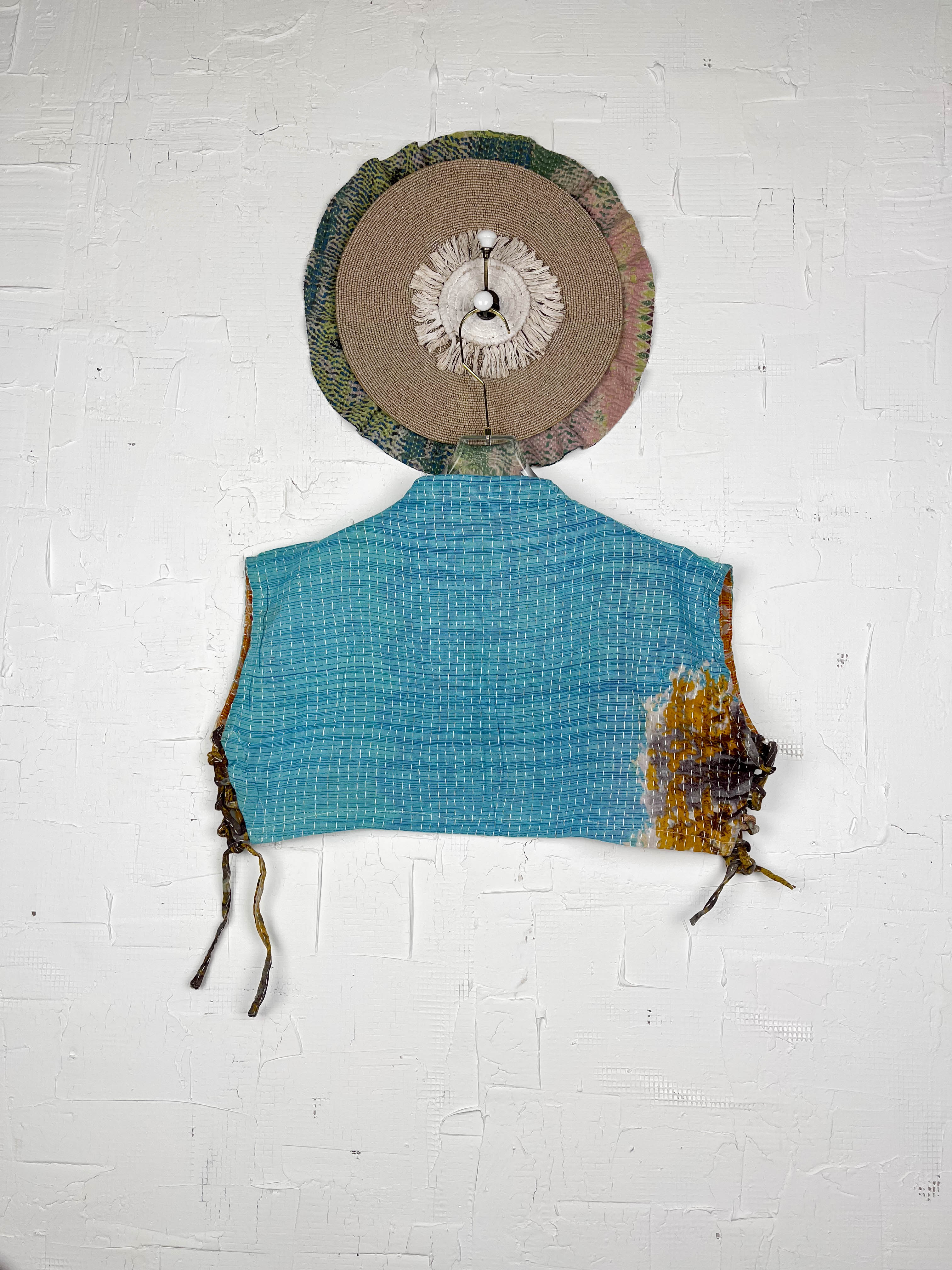 Blue Kantha Top - Love Protect Sustain