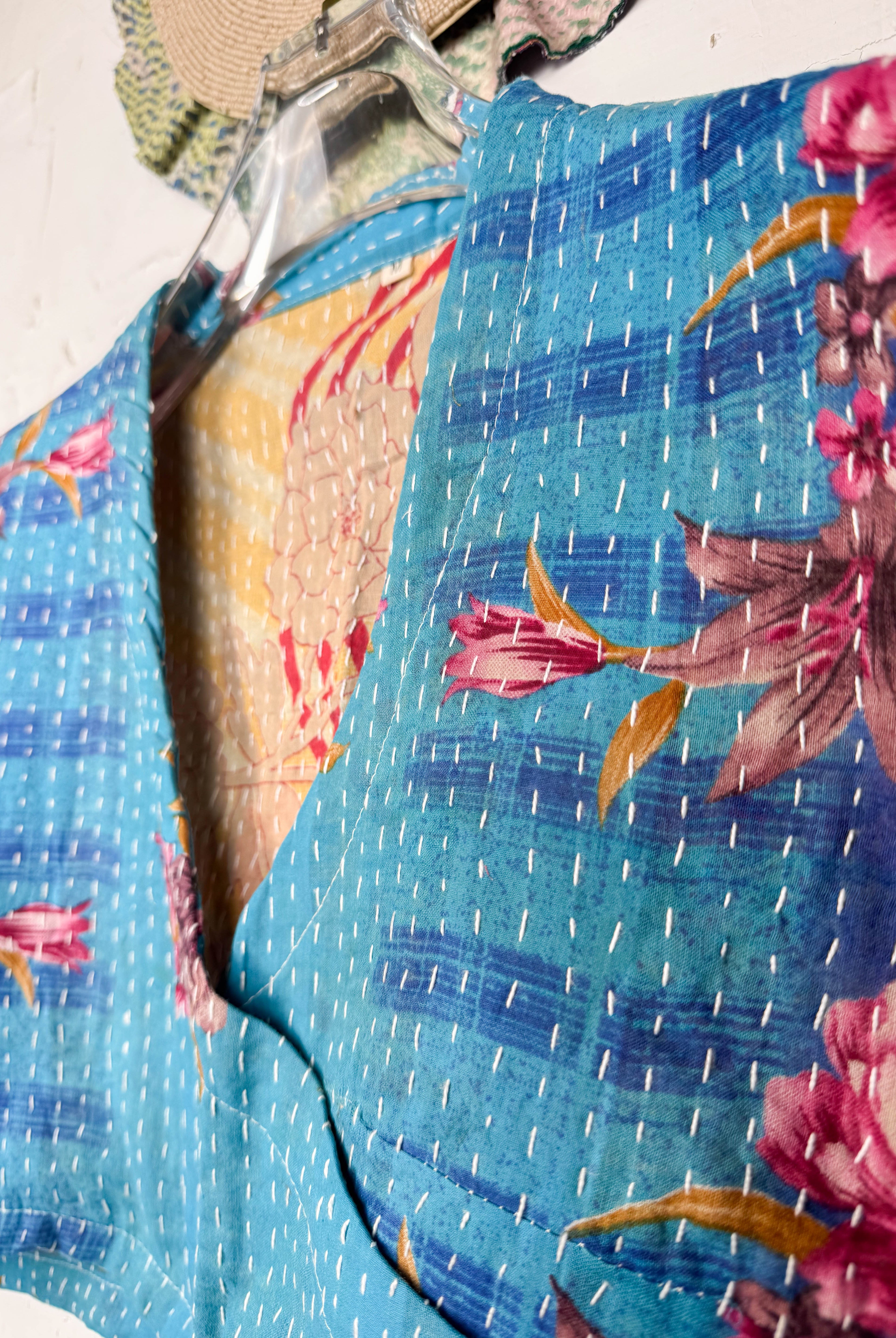 Blue Summer Top - Love Protect Sustain