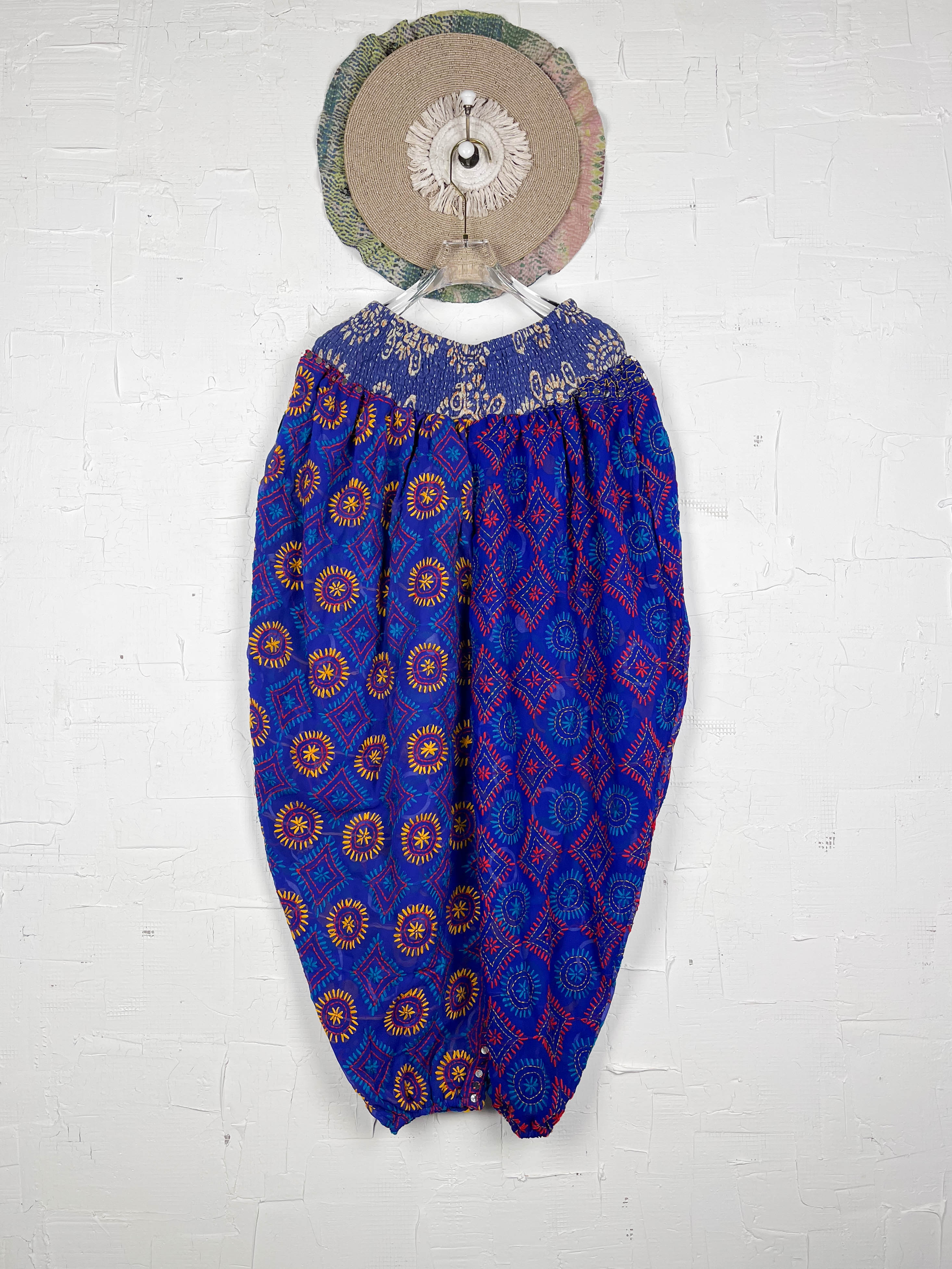 Blue harem pants- Love Protect Sustain