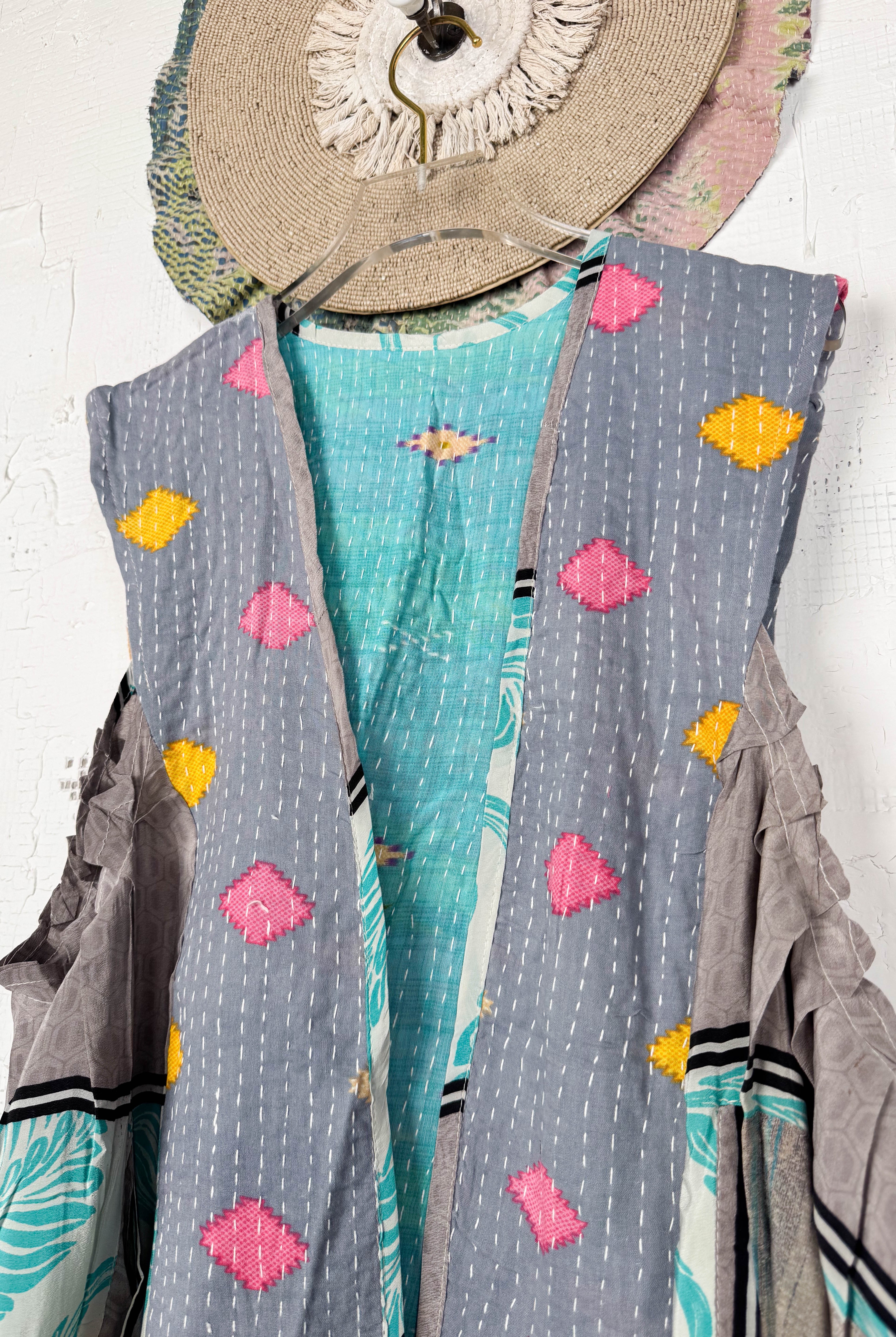 Bohemian Kantha Top - Love Protect Sustain