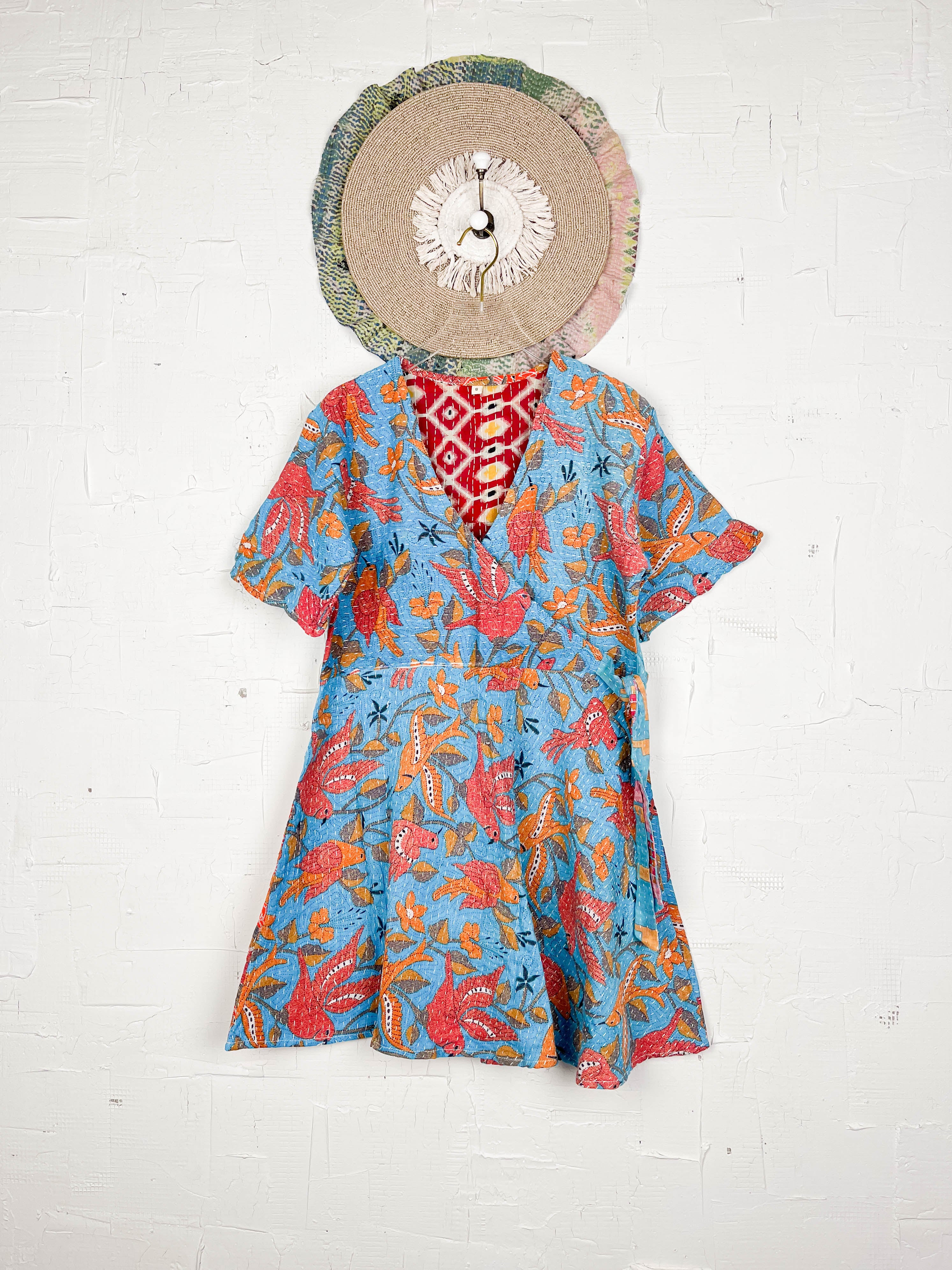 Bohemian Kantha dress - Love Protect Sustain