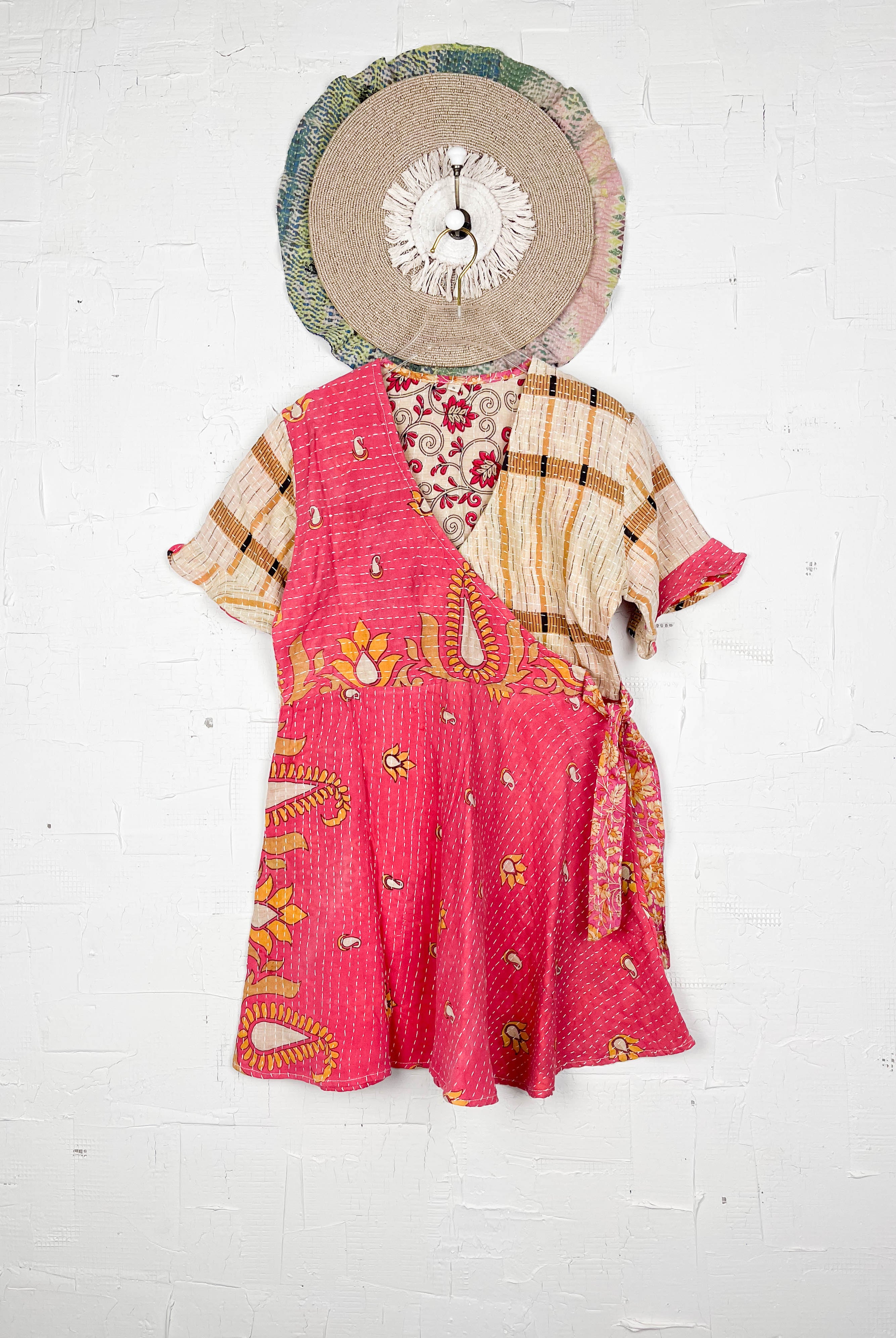 Bohemian Kantha dress - Love Protect Sustain
