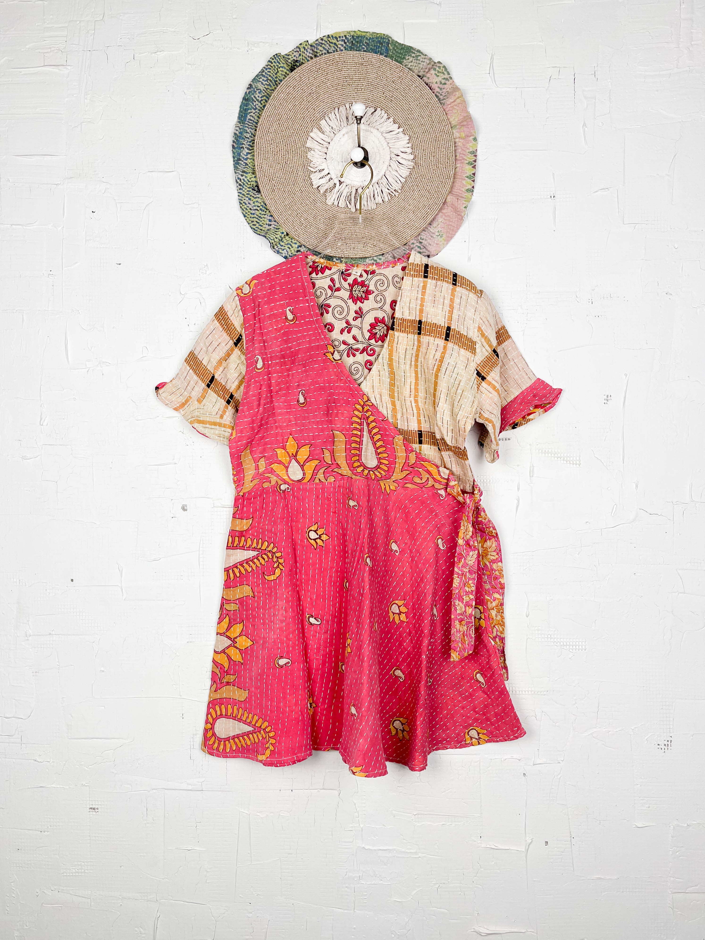 Bohemian Kantha dress - Love Protect Sustain