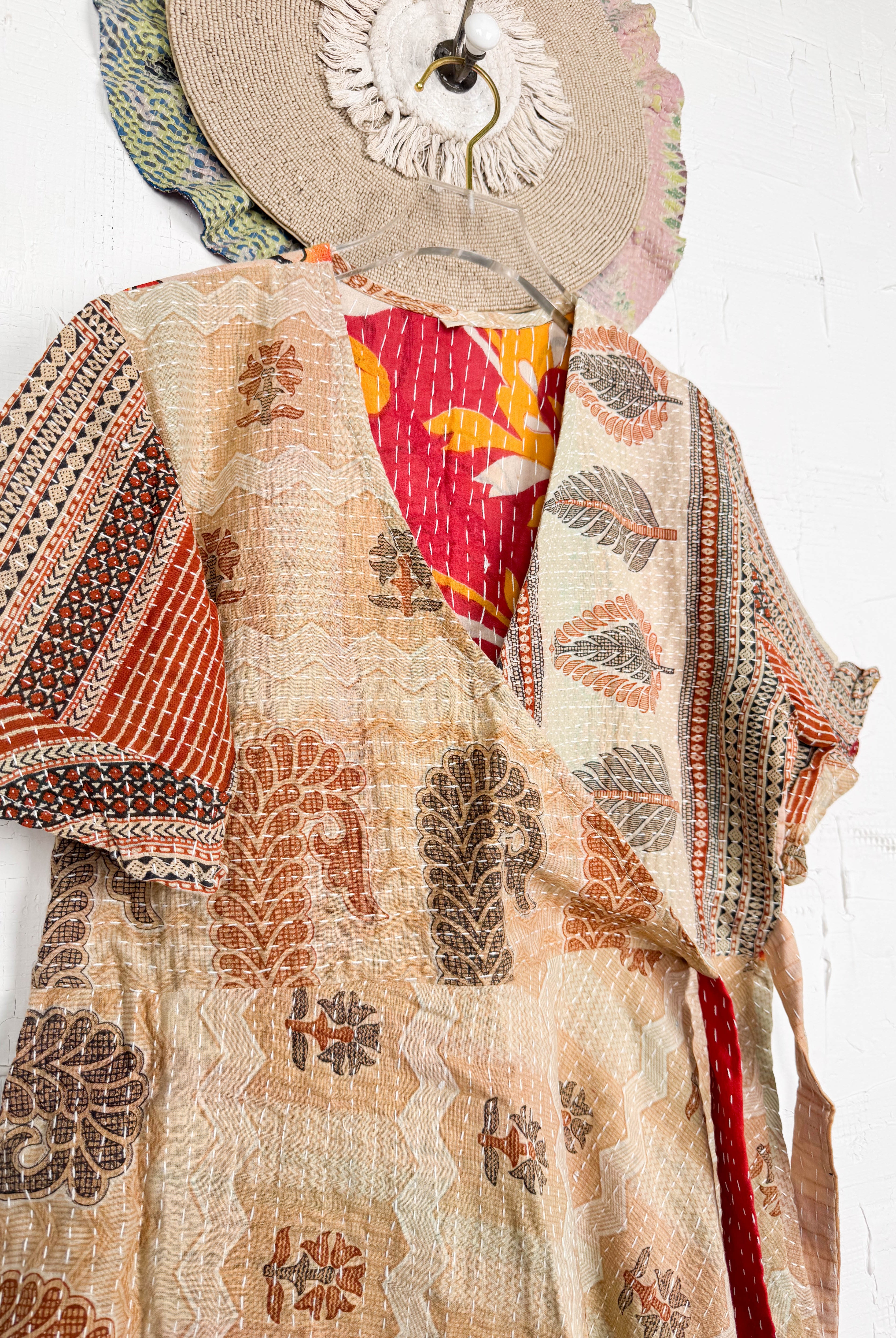 Bohemian Kantha dress - Love Protect Sustain