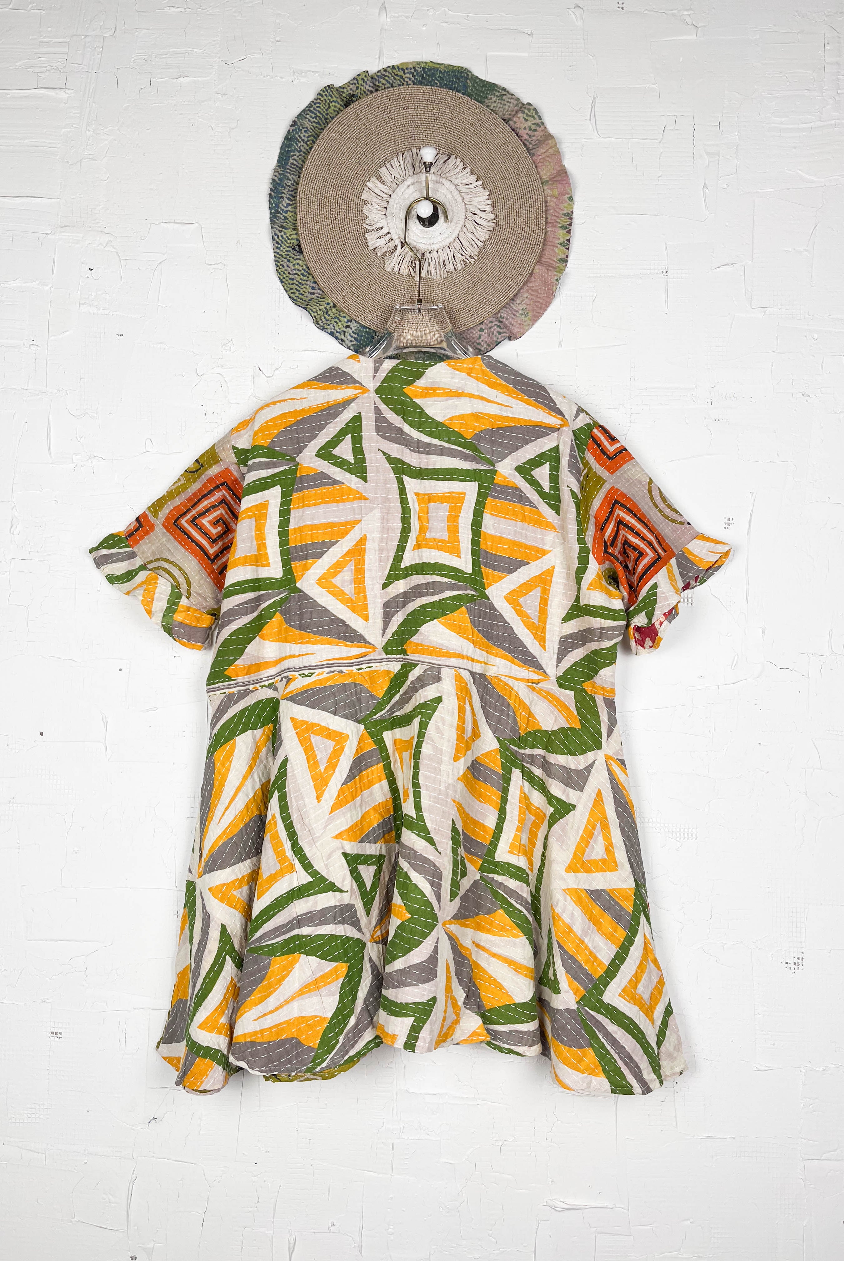 Bohemian Kantha dress- Love Protect Sustain