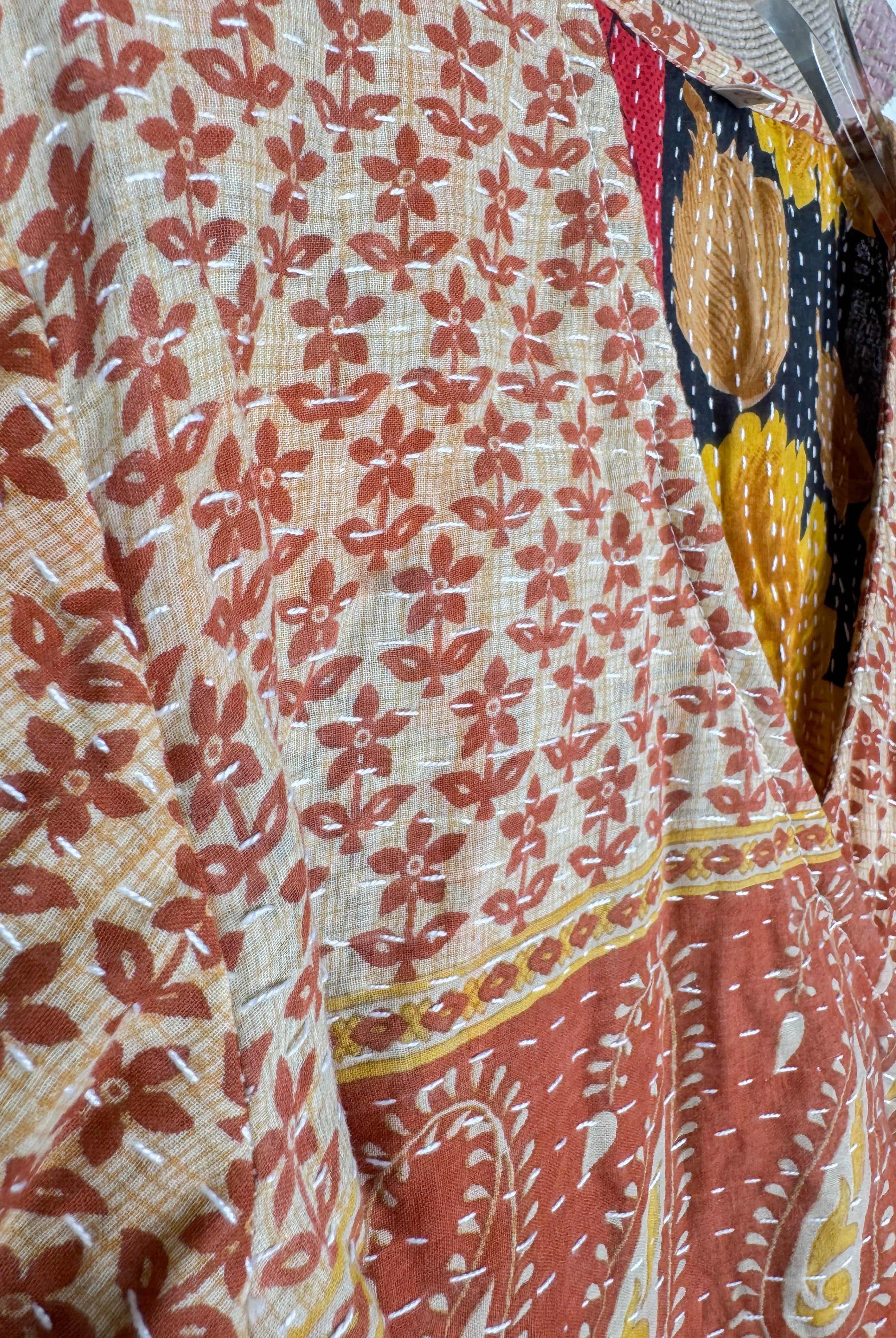 Bohemian Kantha dress - Love Protect Sustain