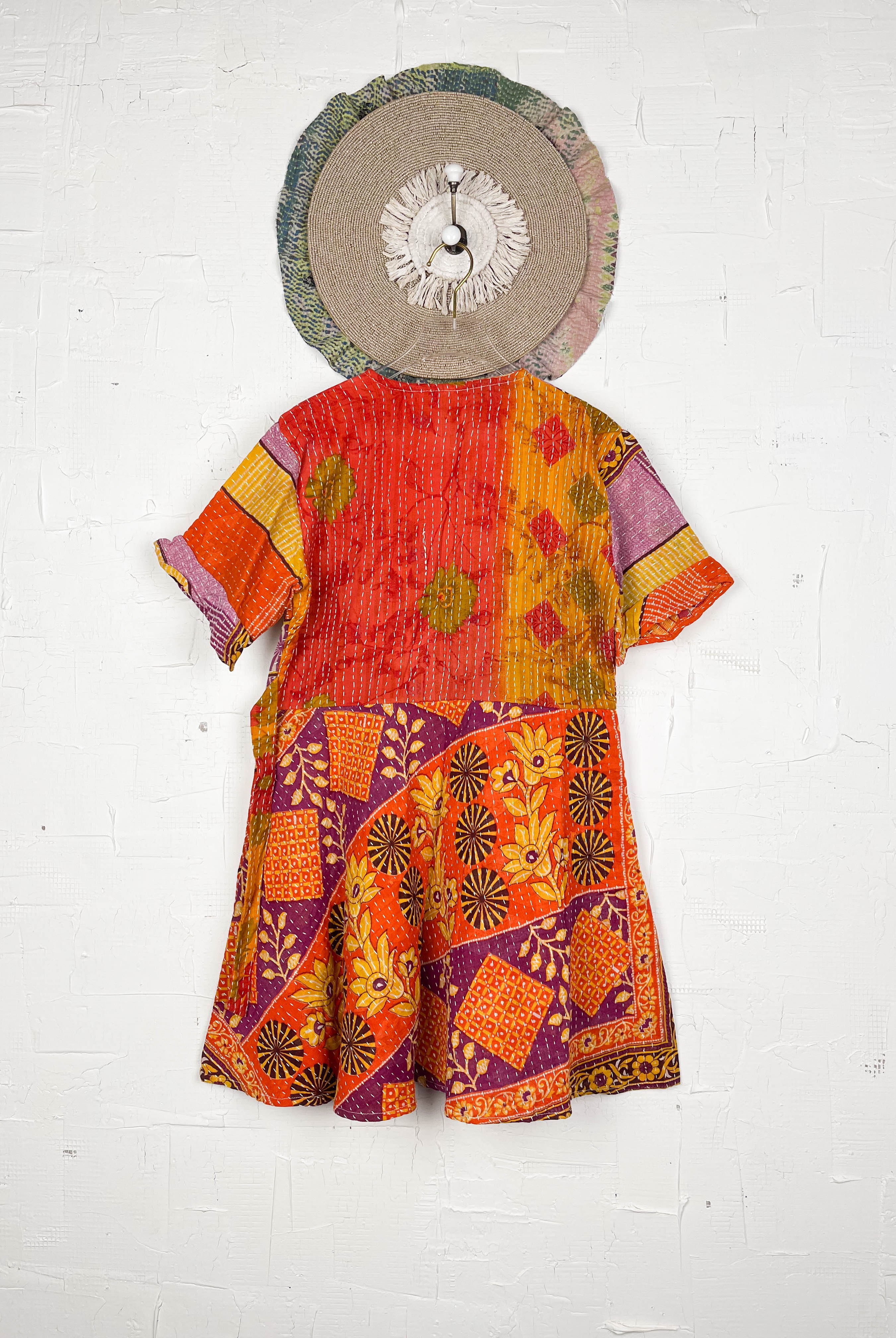 Bohemian Kantha dress - Love Protect Sustain