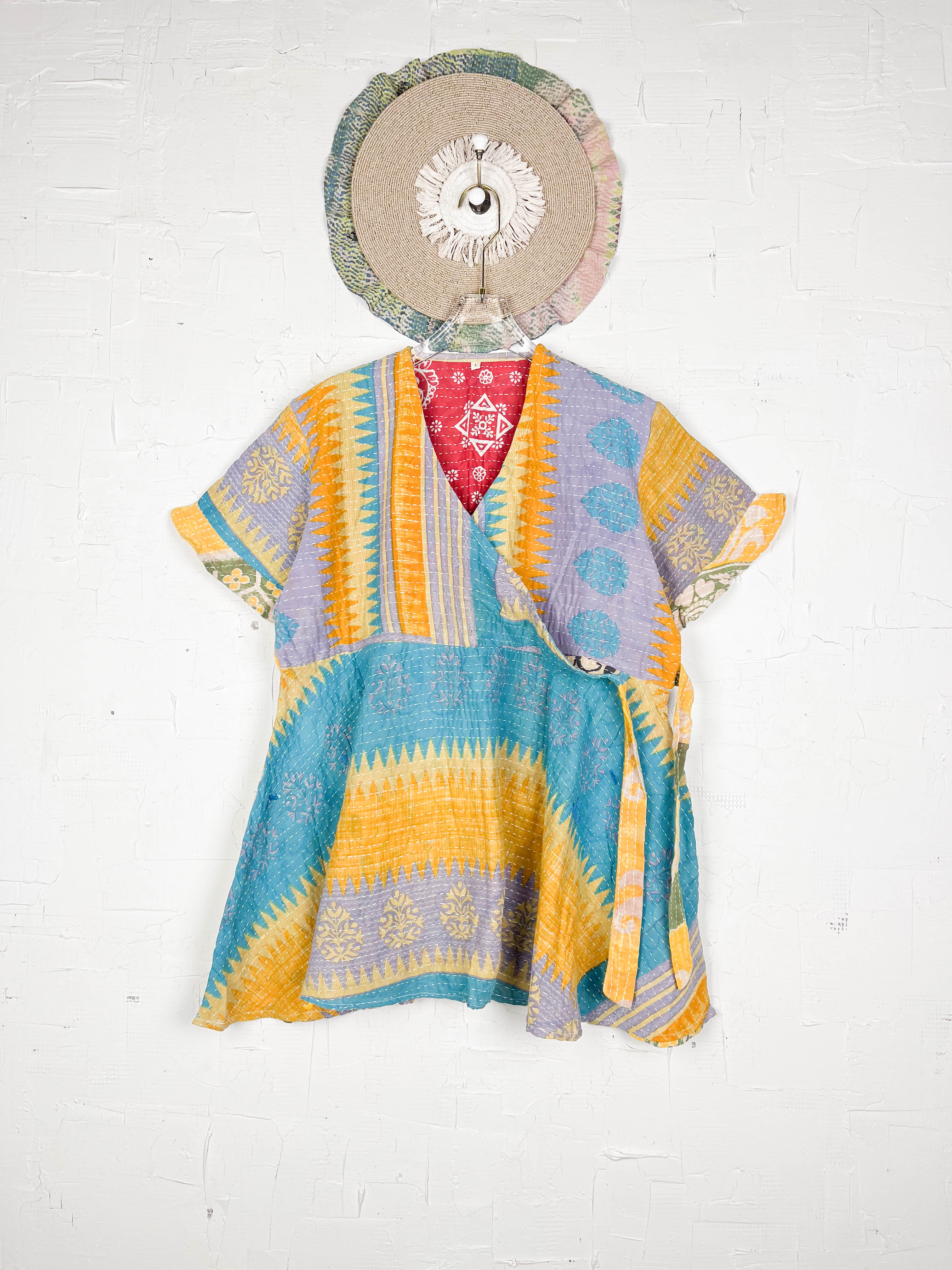 Bohemian Kantha dress- Love Protect Sustain