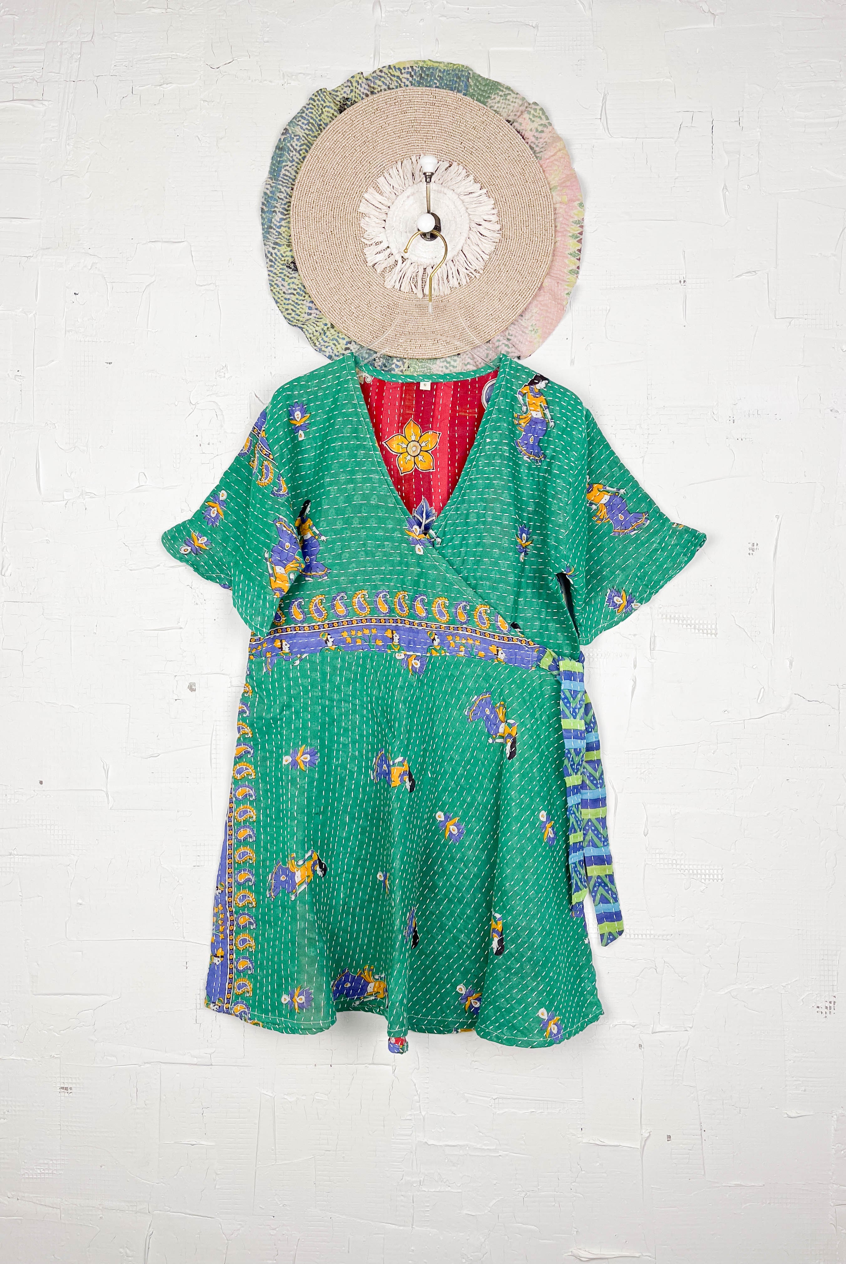 Bohemian Kantha dress - Love Protect Sustain