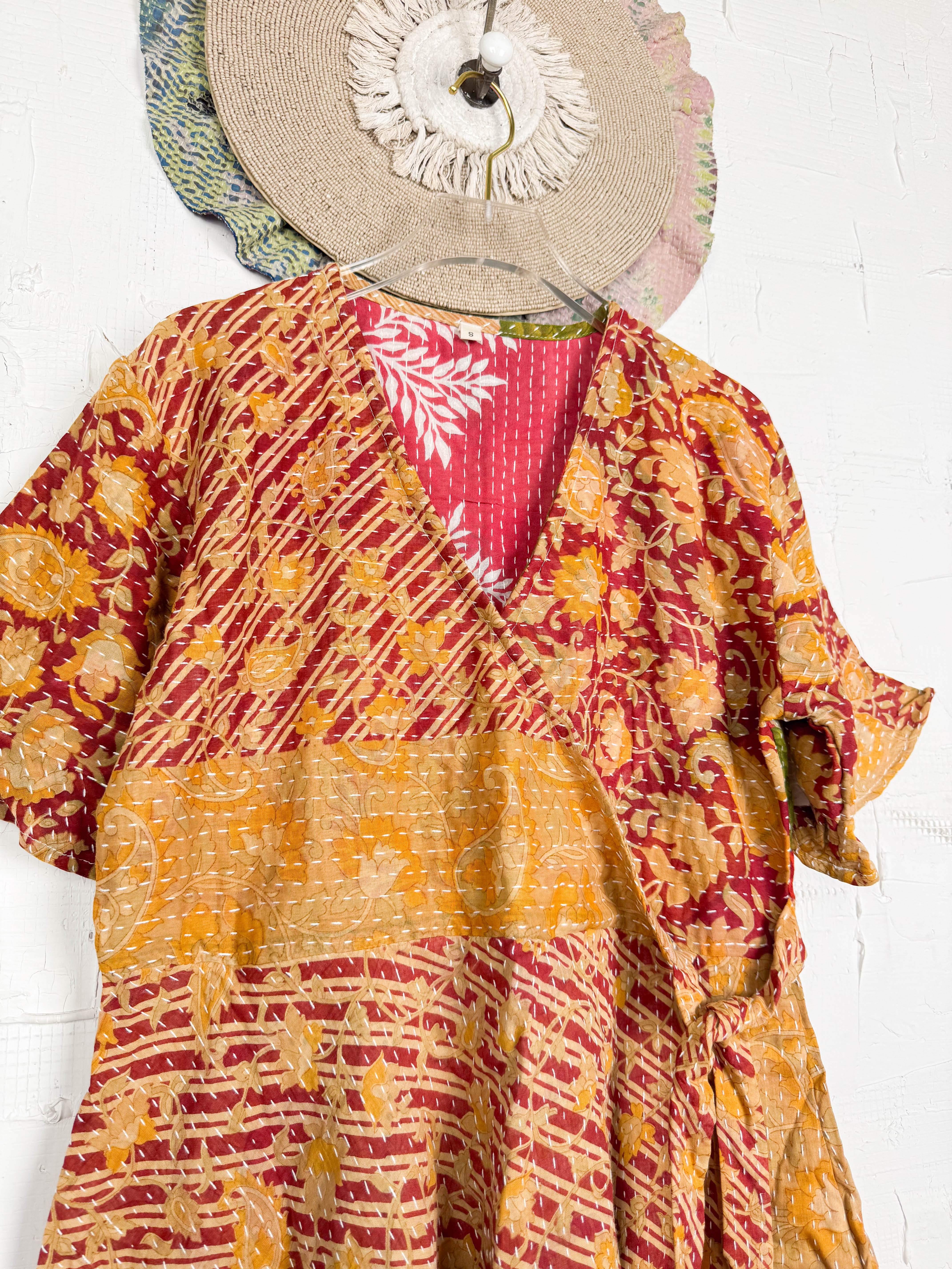Bohemian Kantha dress - Love Protect Sustain