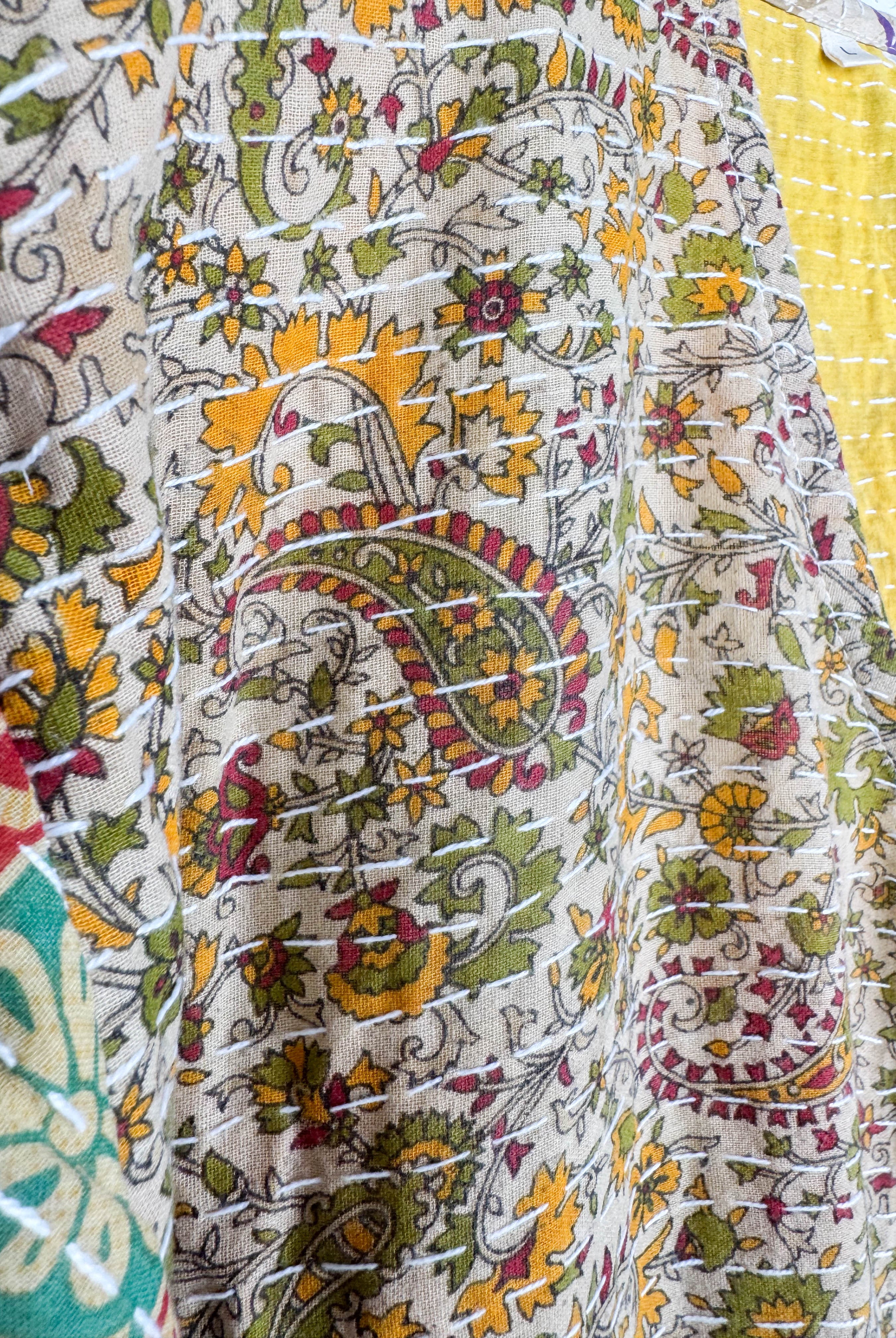 Bohemian Kantha dress- Love Protect Sustain