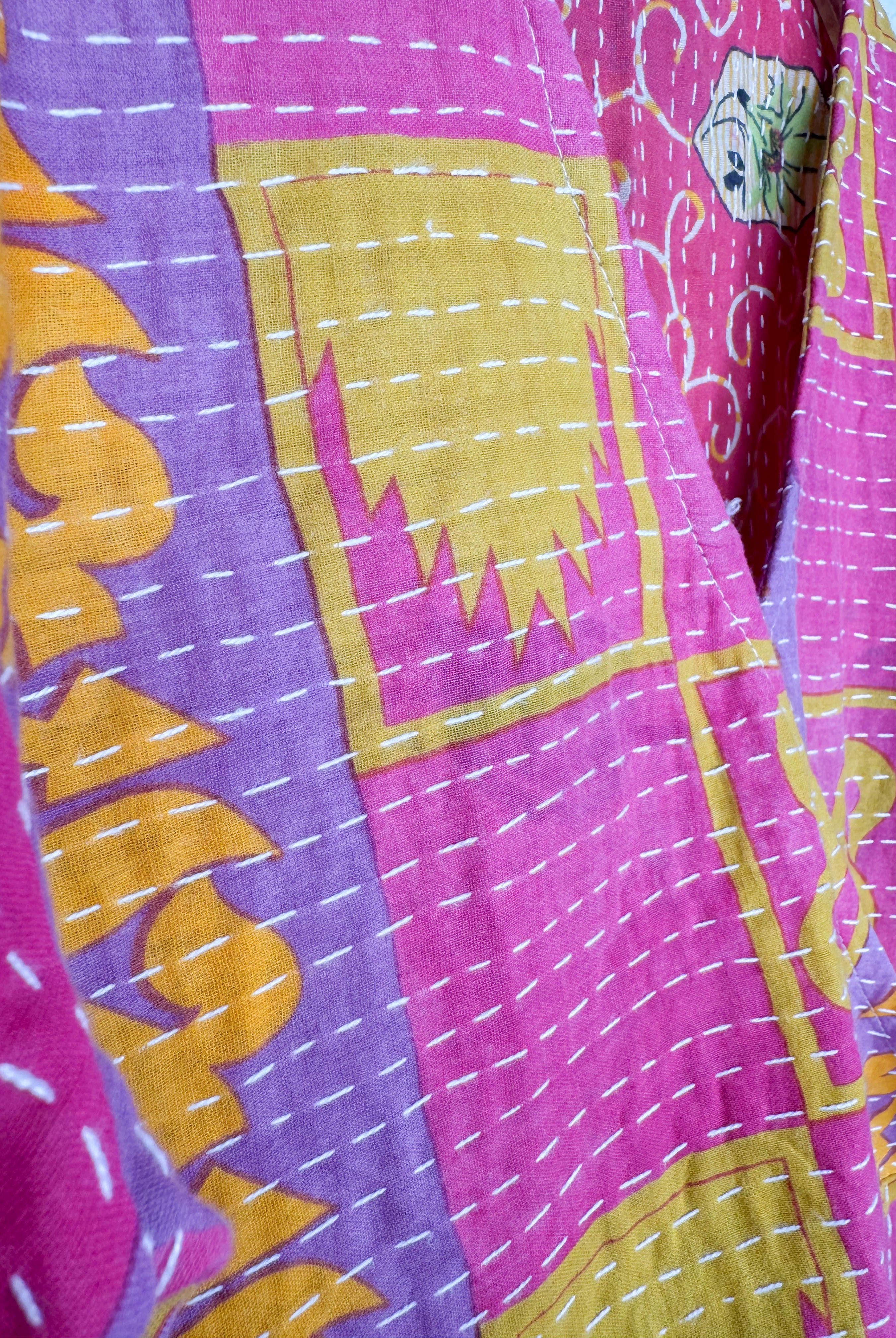 Bohemian Kantha dress - Love Protect Sustain