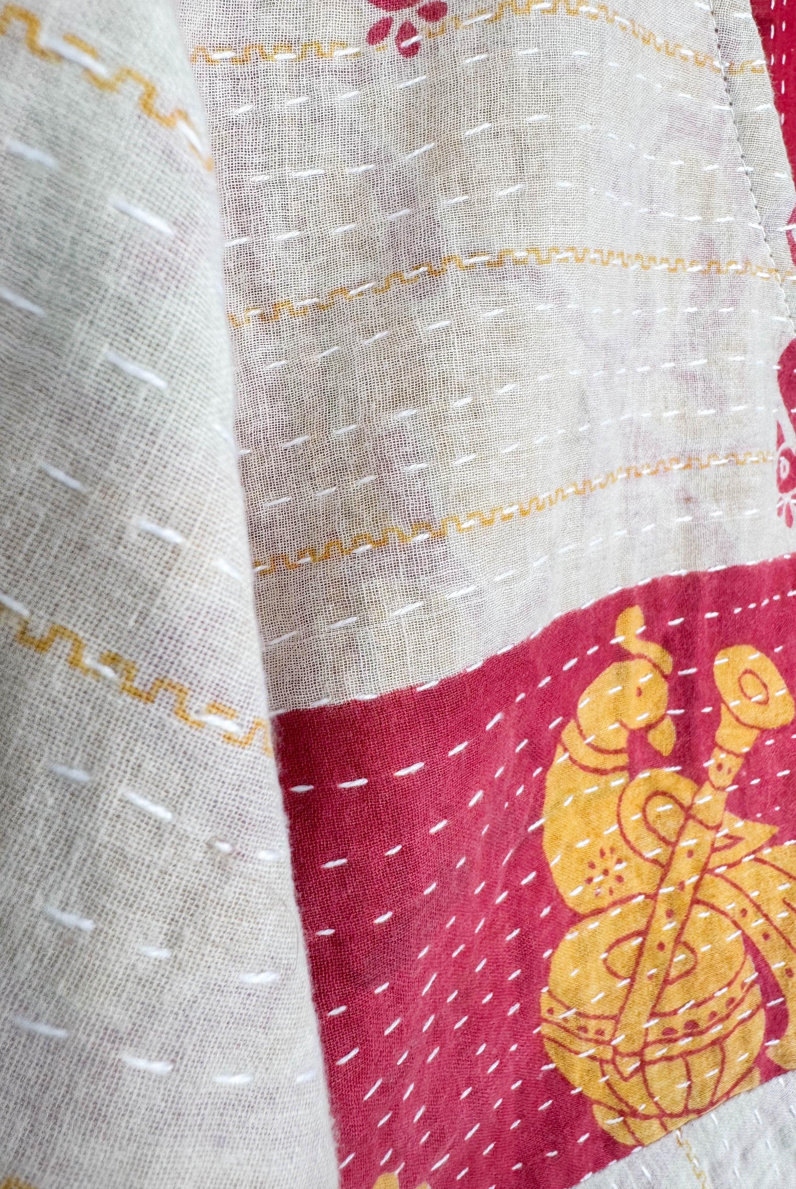 Bohemian Kantha dress - Love Protect Sustain