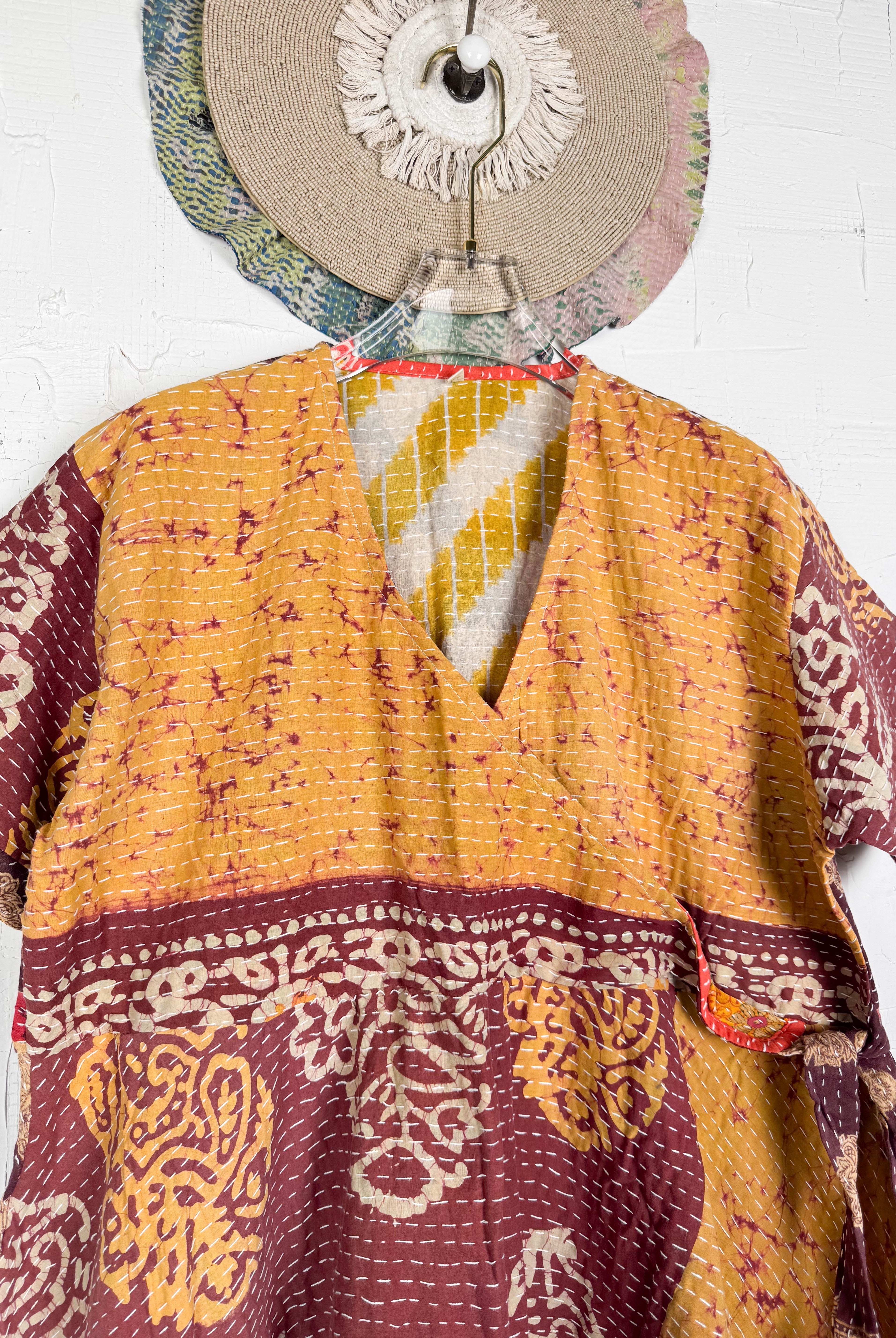 Bohemian Kantha dress- Love Protect Sustain