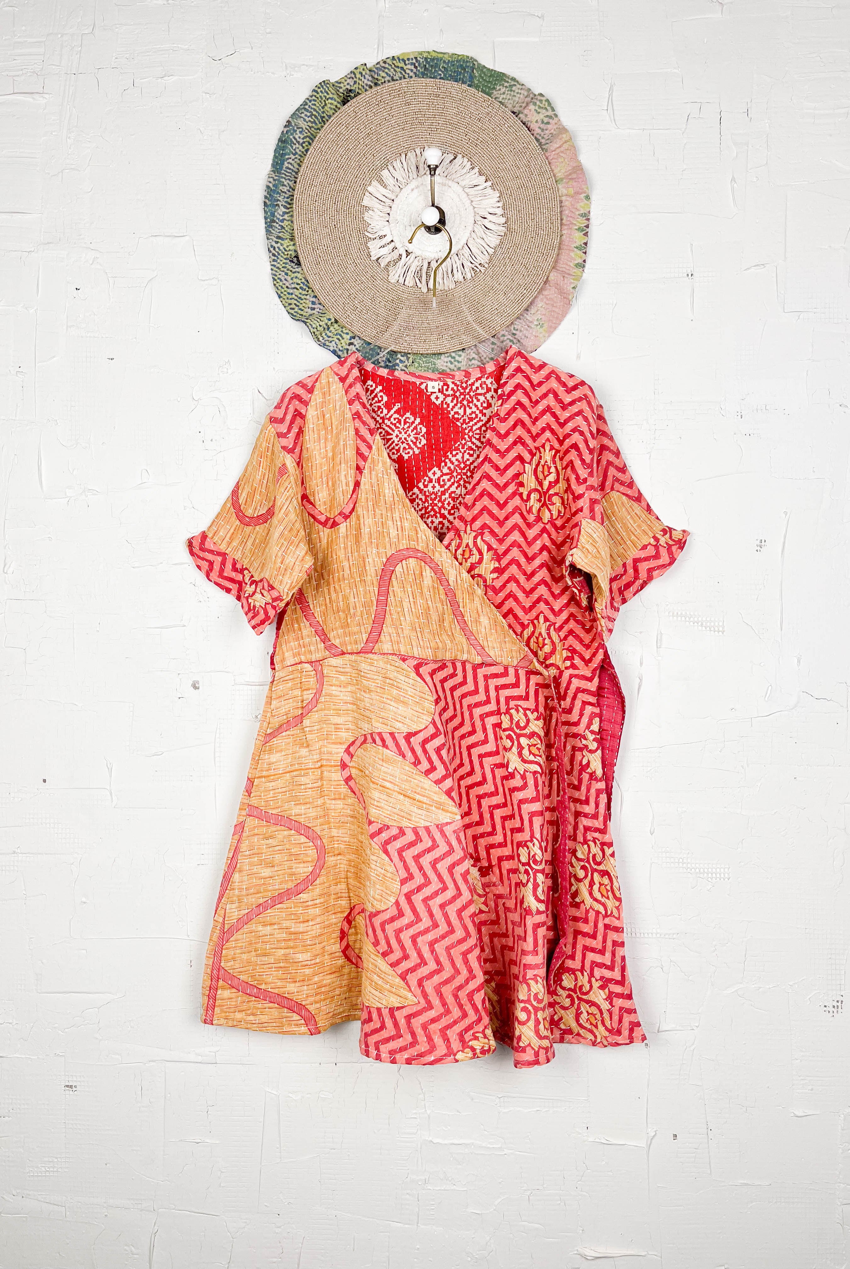 Bohemian Kantha dress - Love Protect Sustain