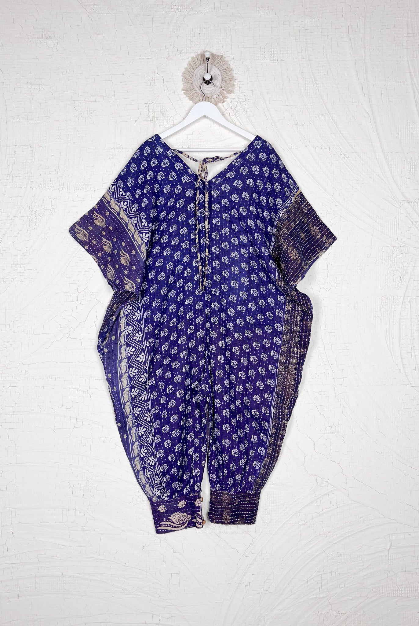 Bohemian Kantha jumpsuit - Love Protect Sustain