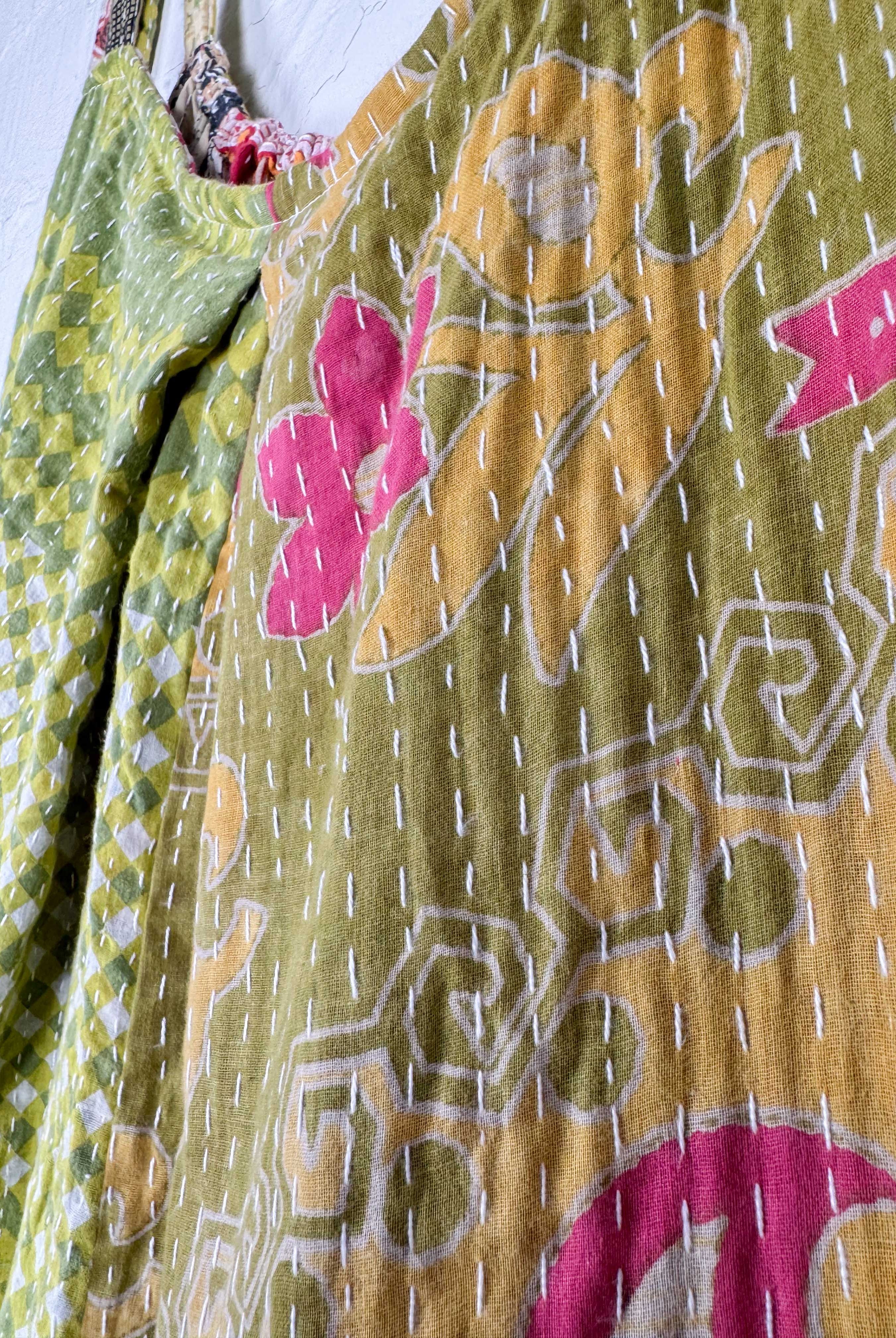 Bohemian Kantha jumpsuit - Love Protect Sustain