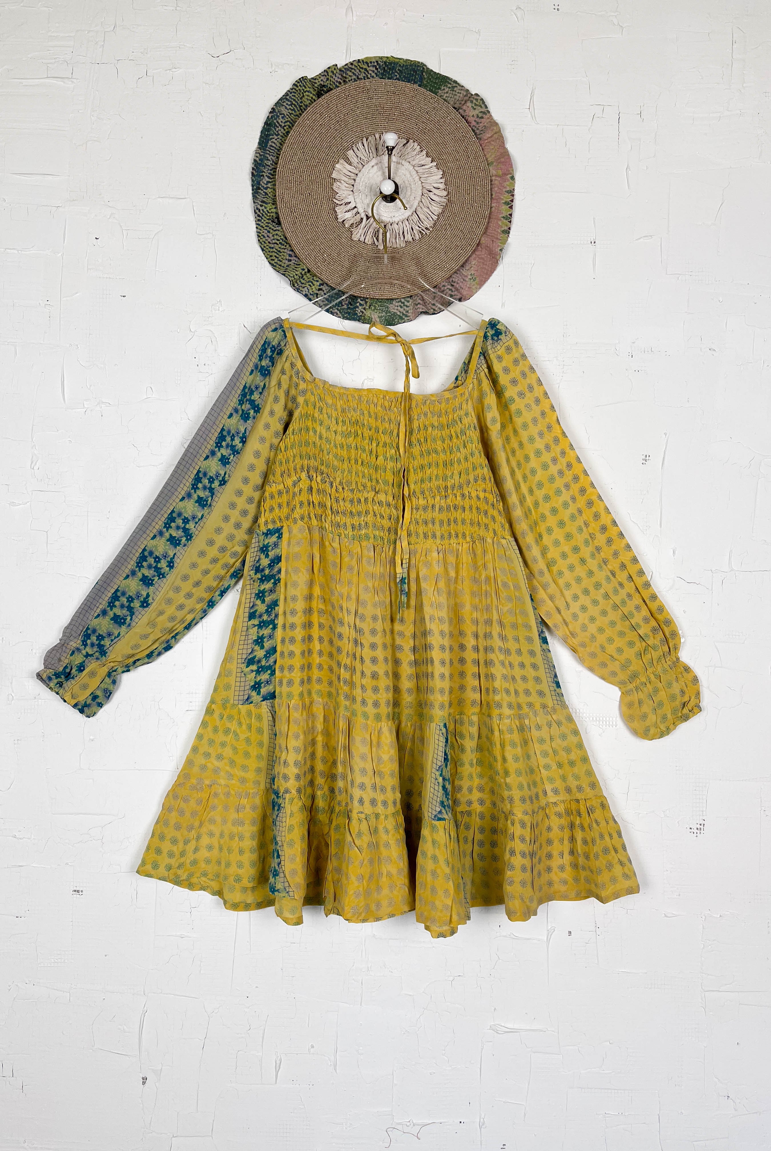 Bohemian Silk Dress - Love Protect Sustain