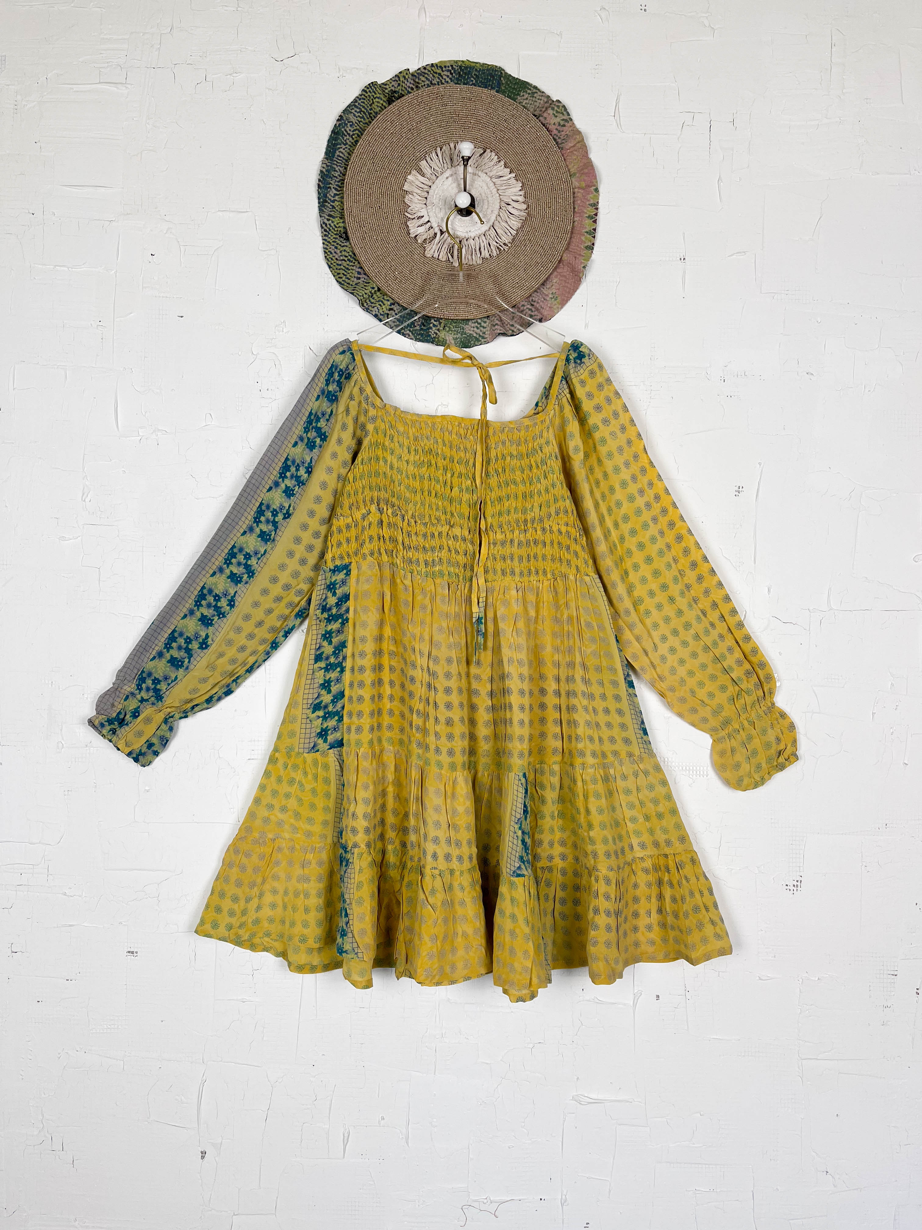 Bohemian Silk Dress - Love Protect Sustain