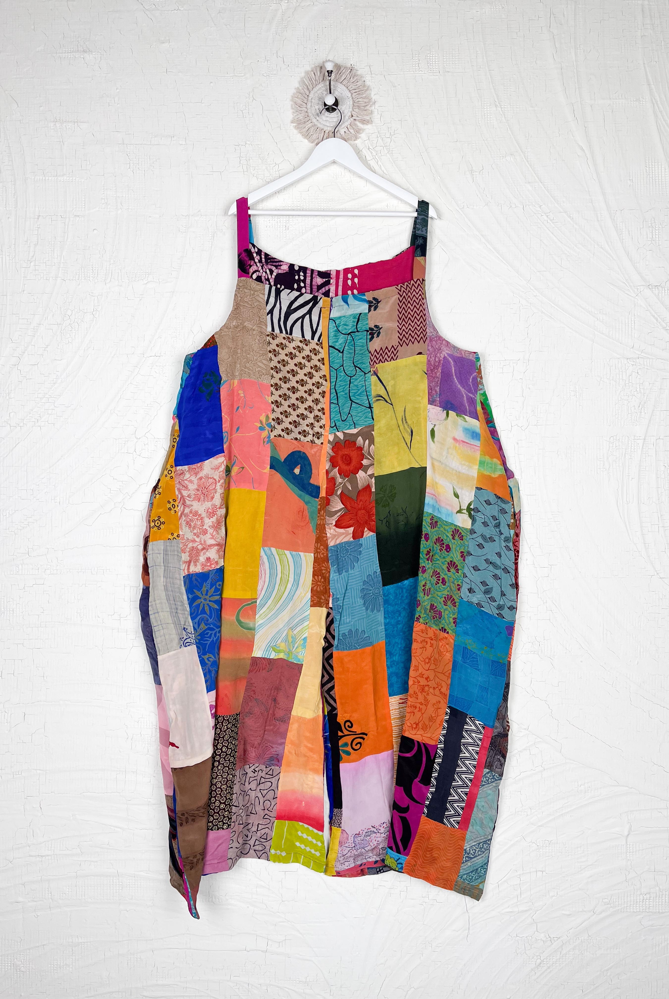 Bohemian Silk Maternity Jumpsuit - Love Protect Sustain