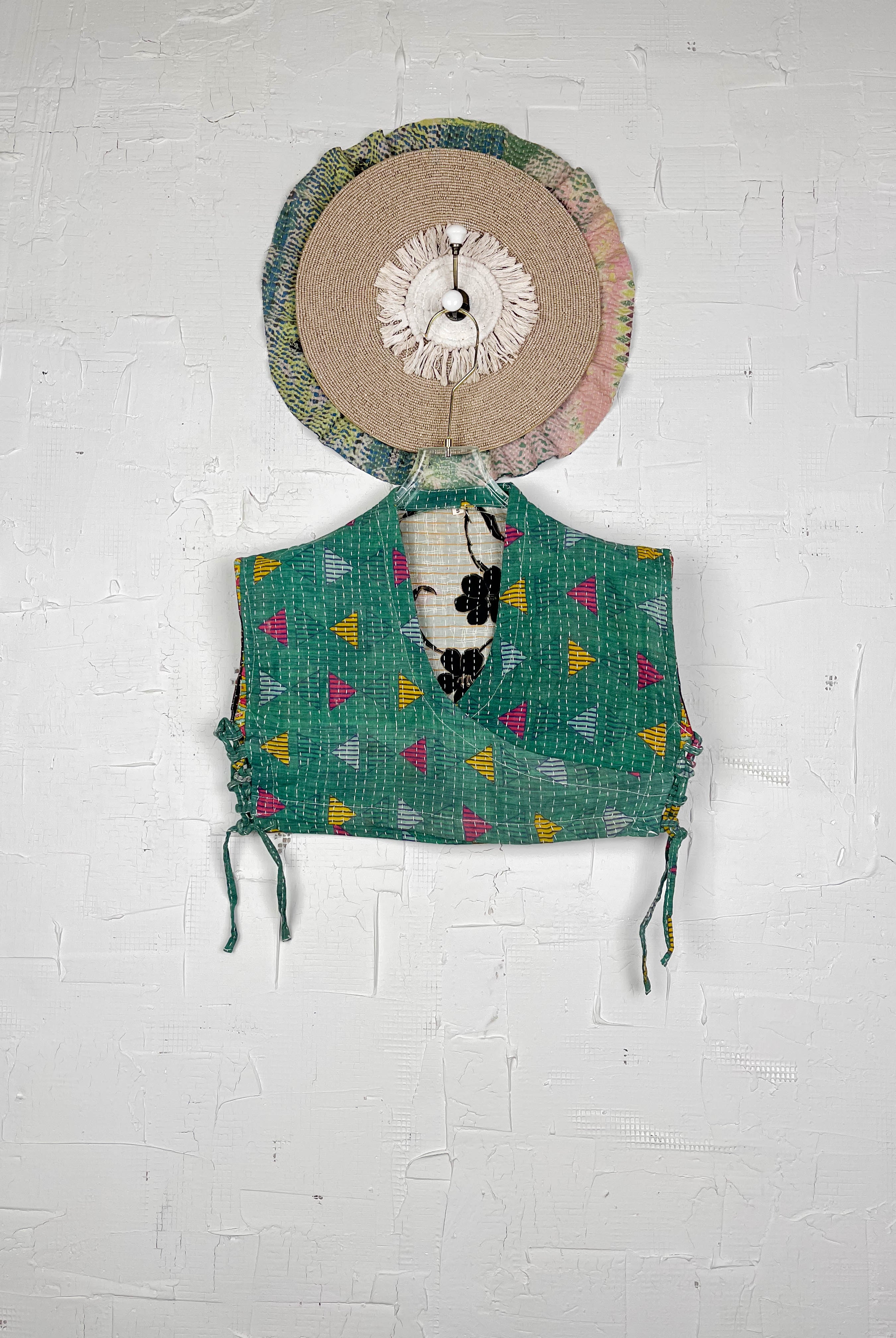 Bohemian crop top - Love Protect Sustain