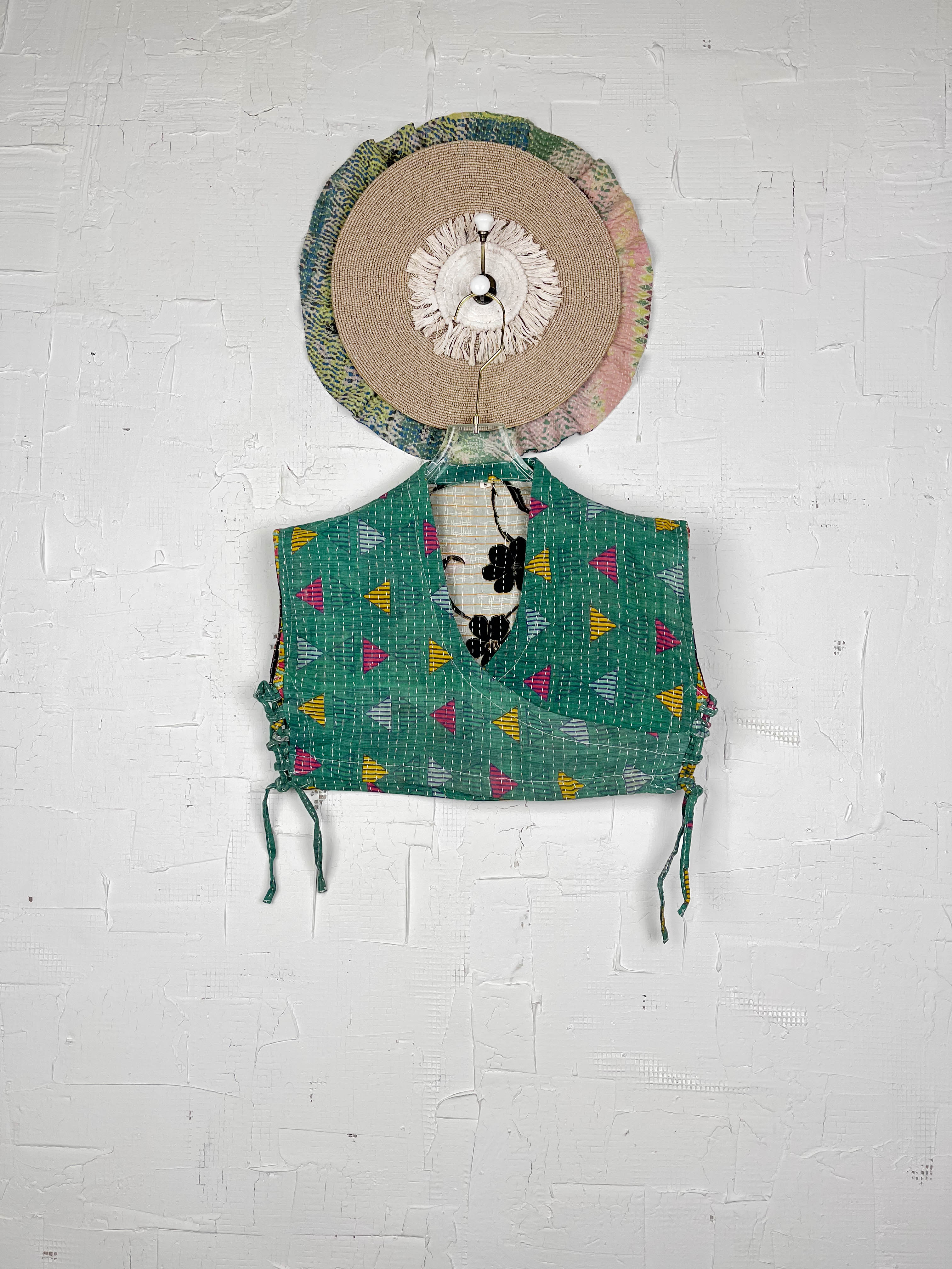 Bohemian crop top - Love Protect Sustain