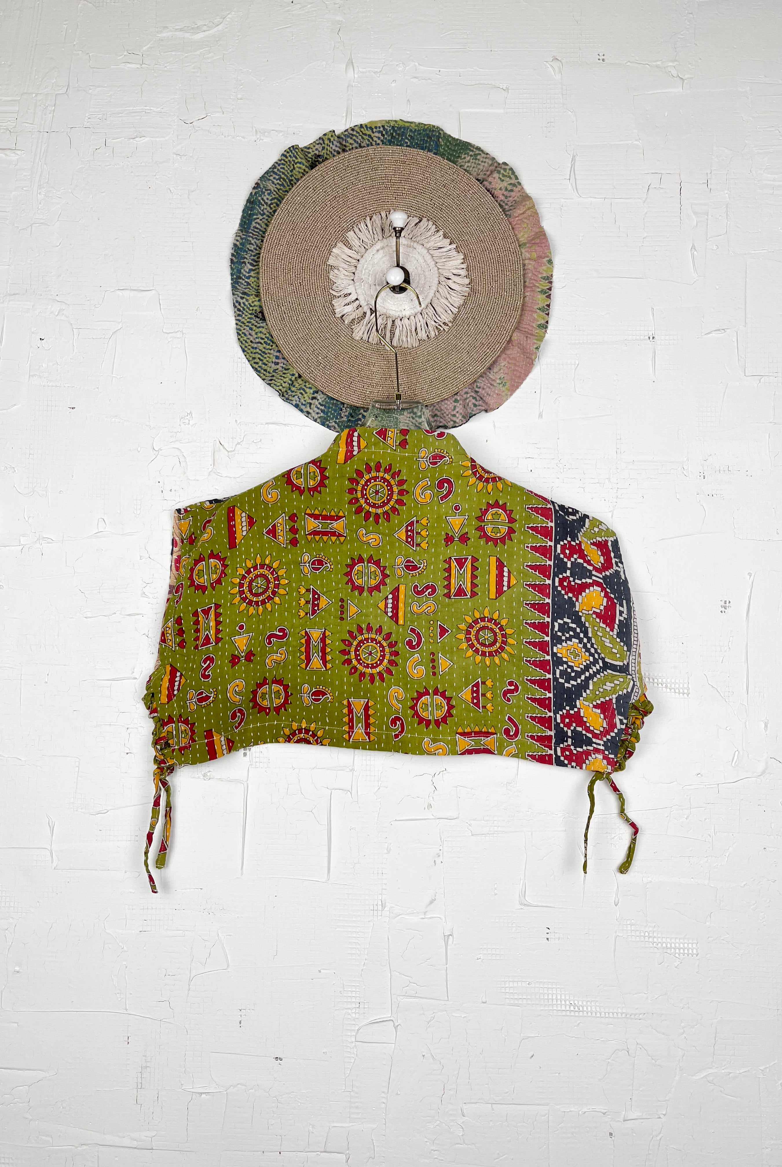 Bohemian crop top - Love Protect Sustain