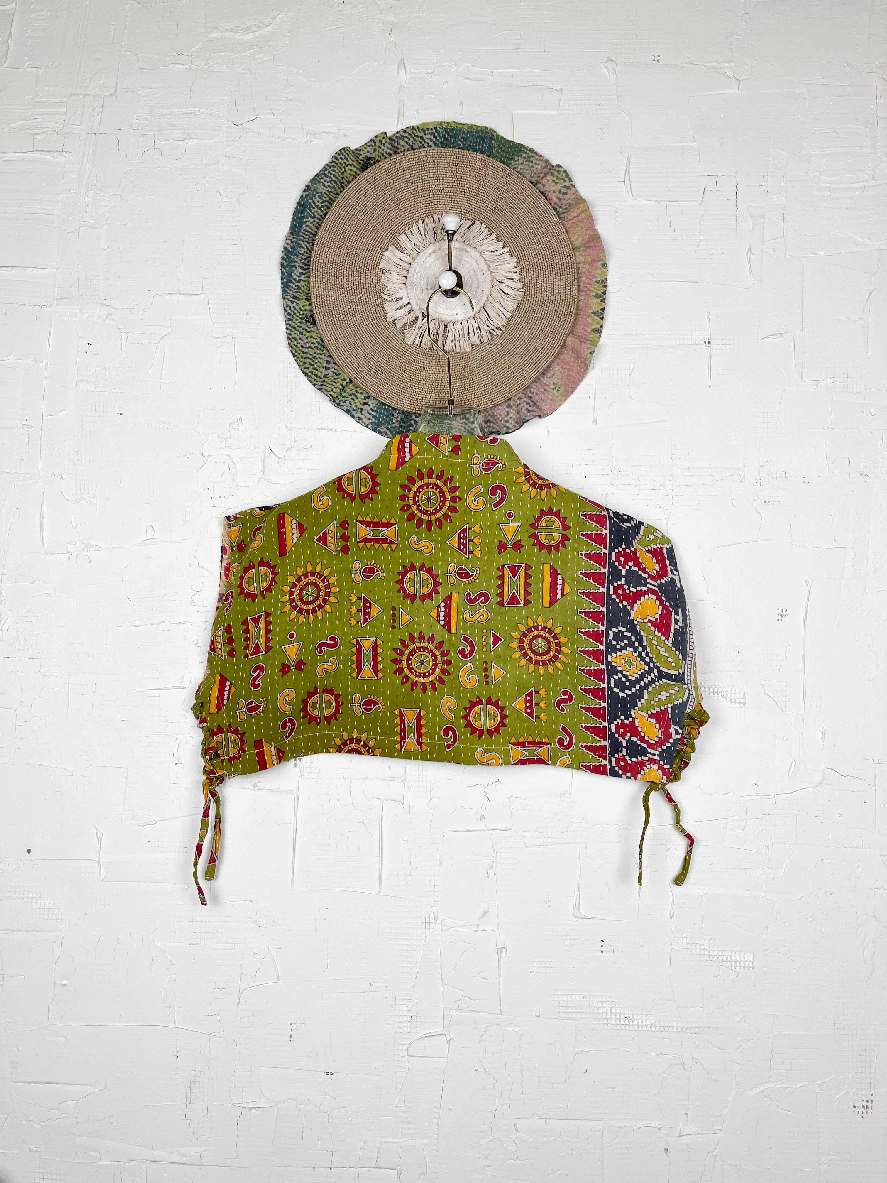 Bohemian crop top - Love Protect Sustain