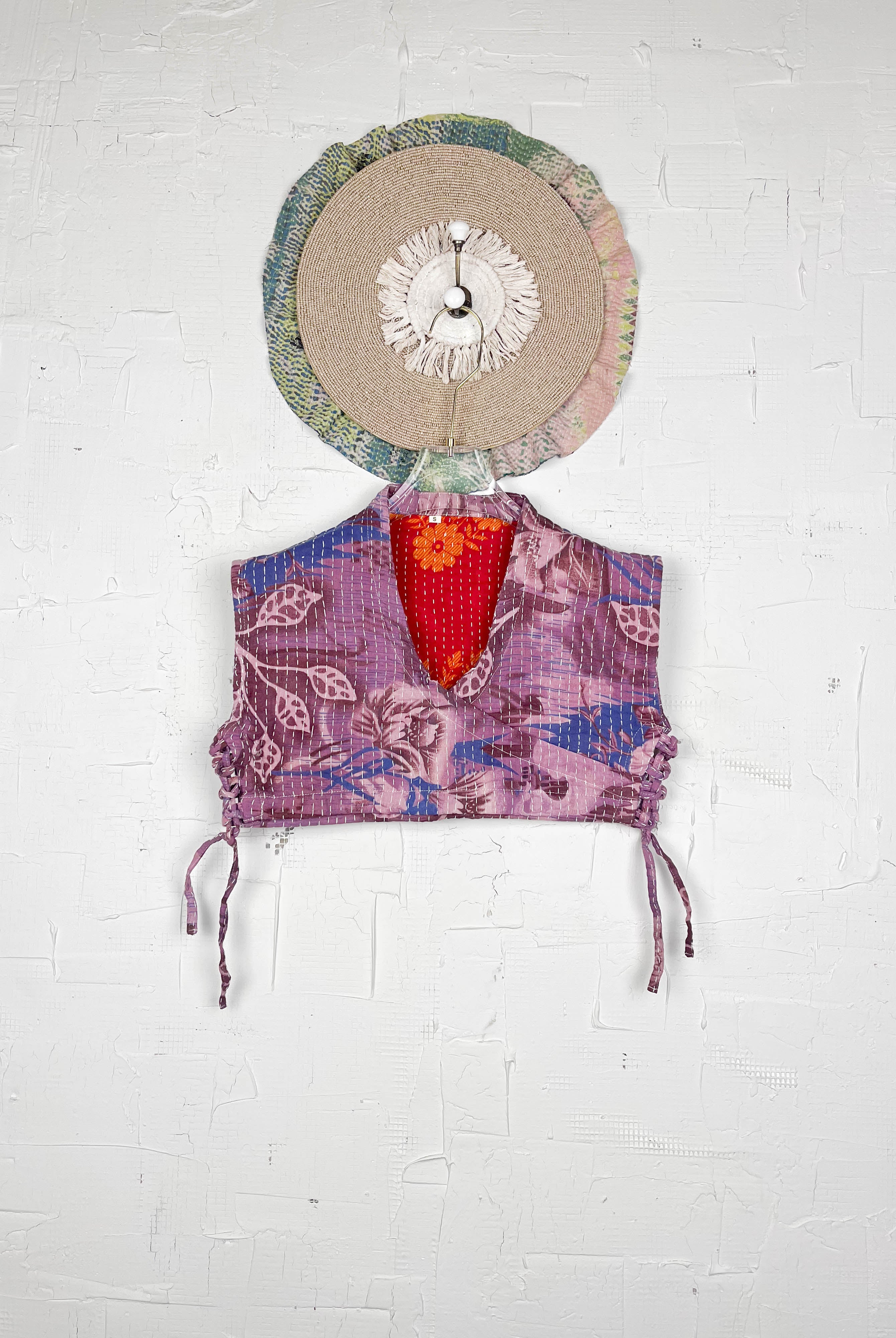 Bohemian crop top - Love Protect Sustain