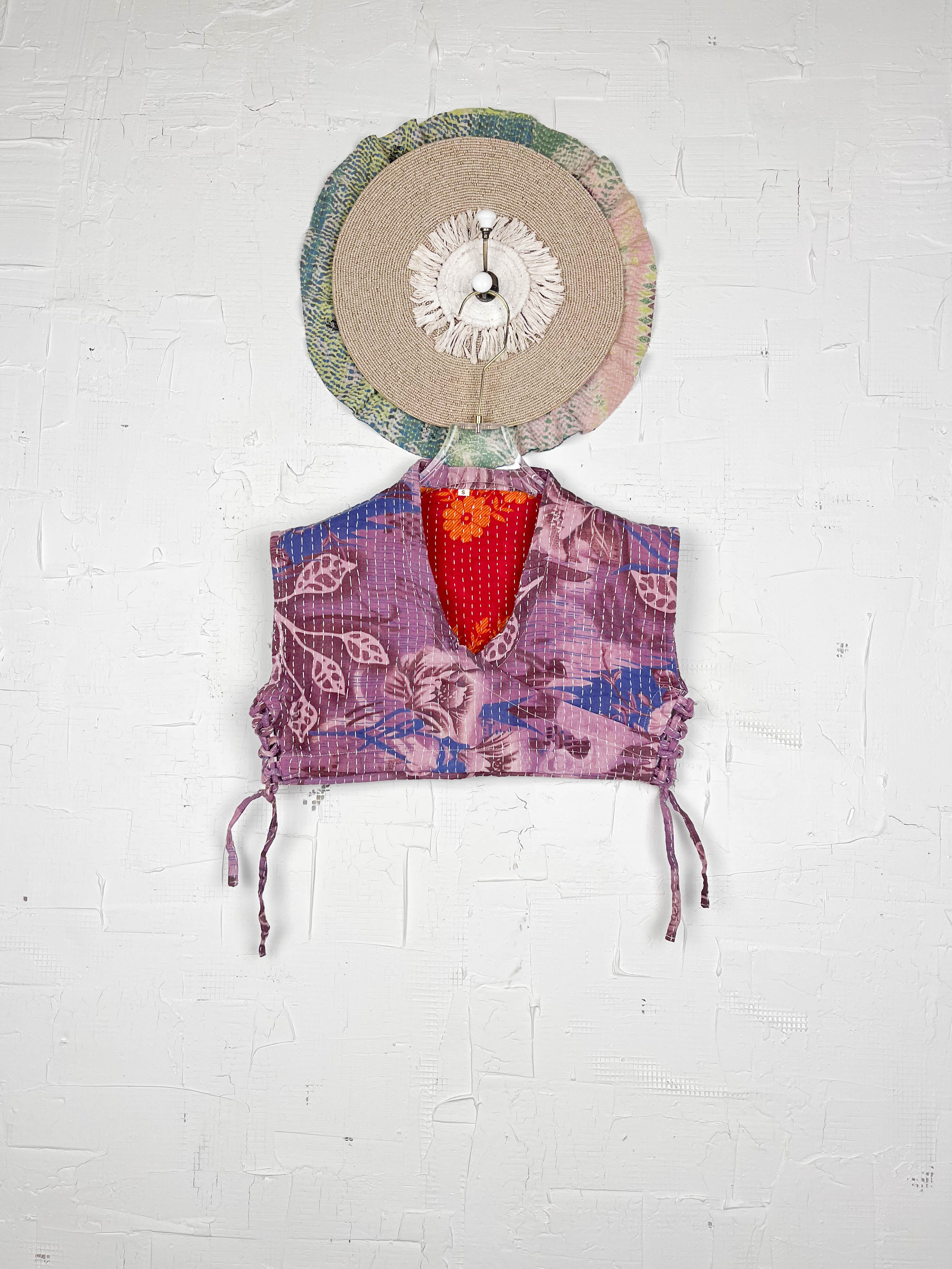 Bohemian crop top - Love Protect Sustain