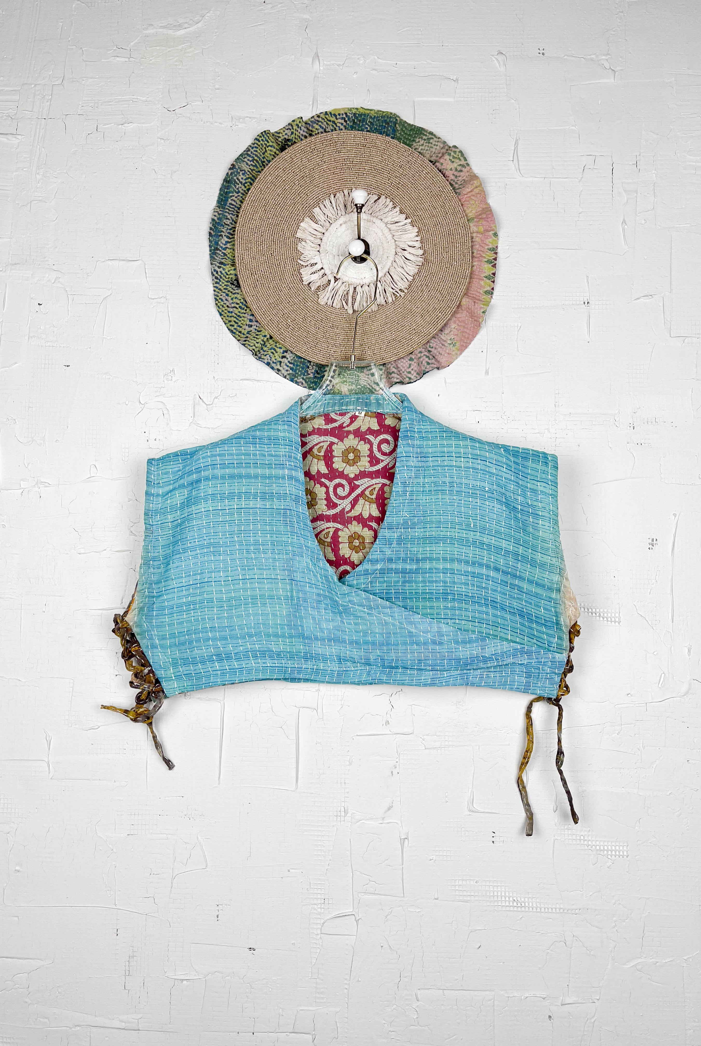 Bohemian crop top - Love Protect Sustain